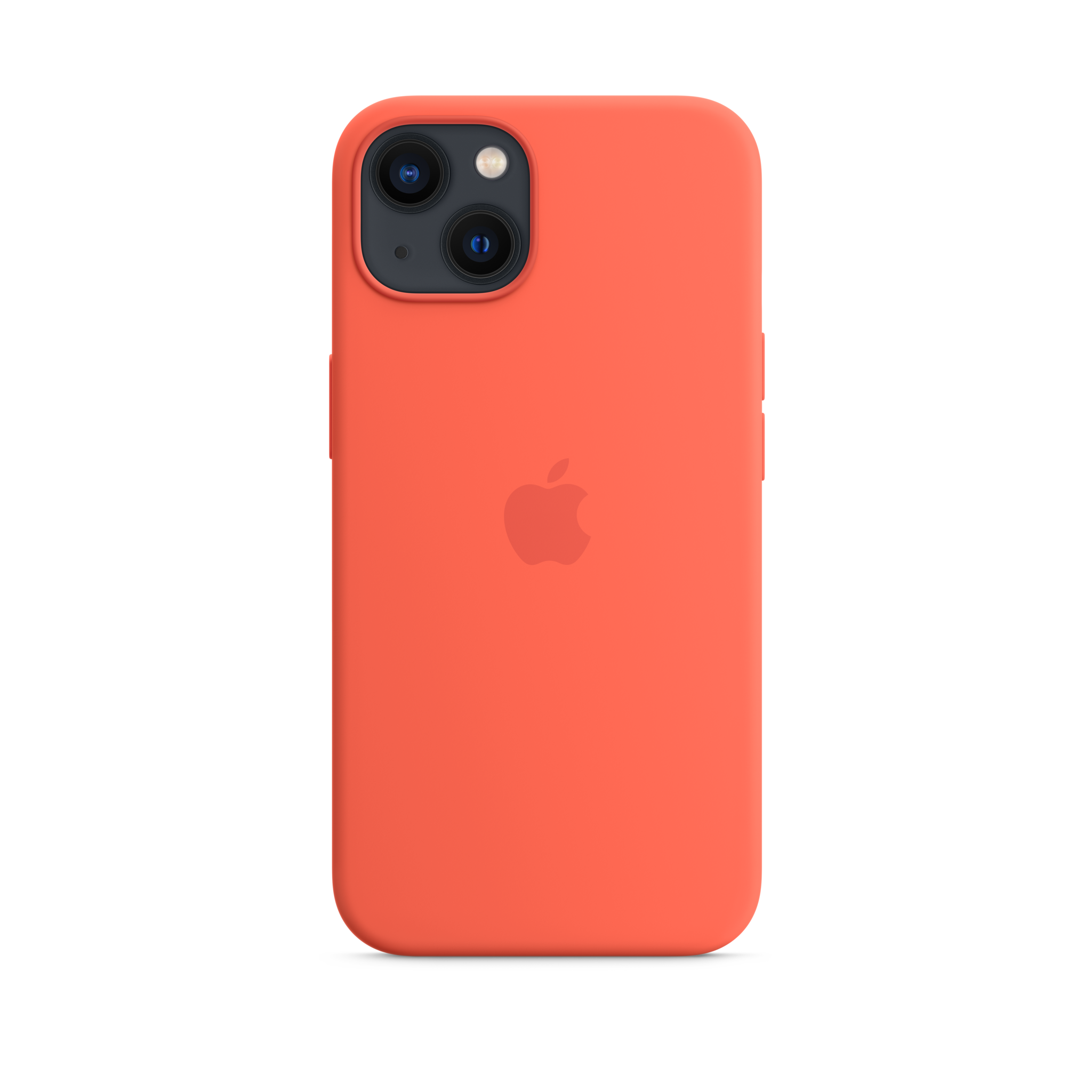 iPhone 13 Silicone Case with MagSafe — Nectarine