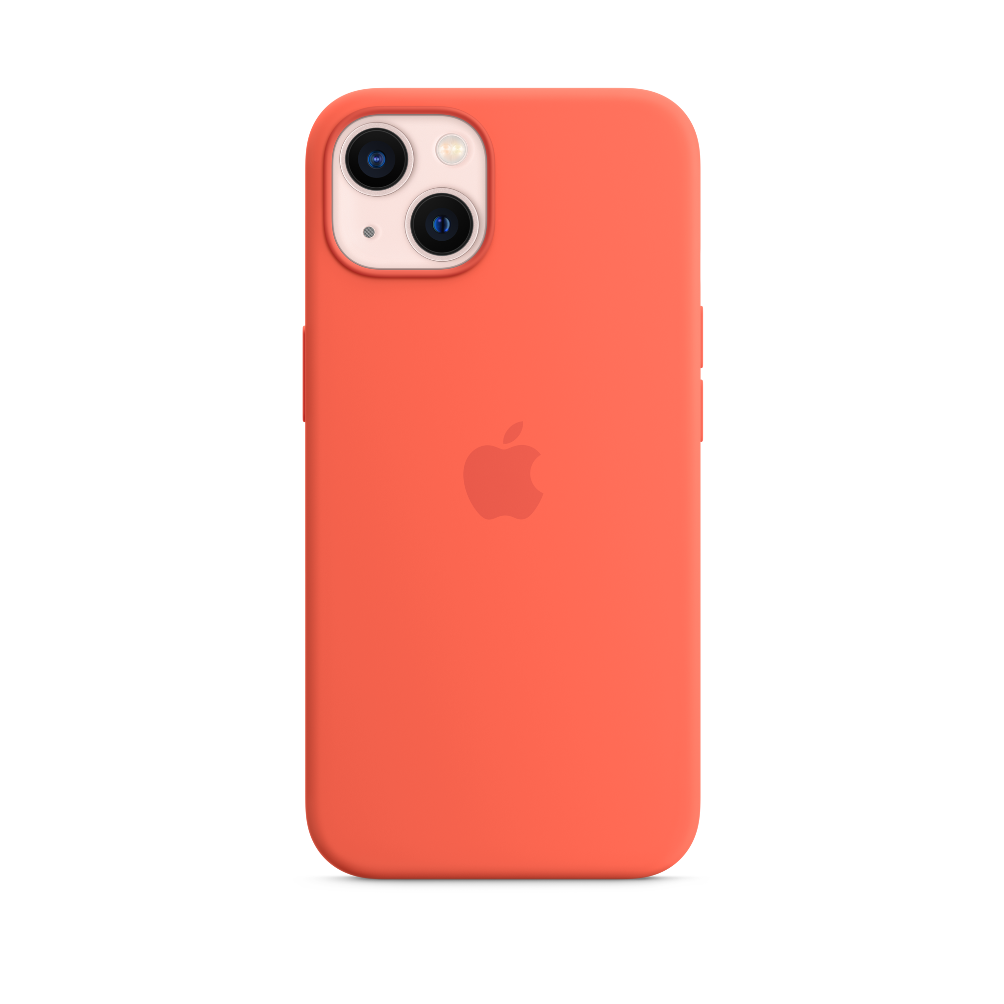 iPhone 13 Silicone Case with MagSafe — Nectarine