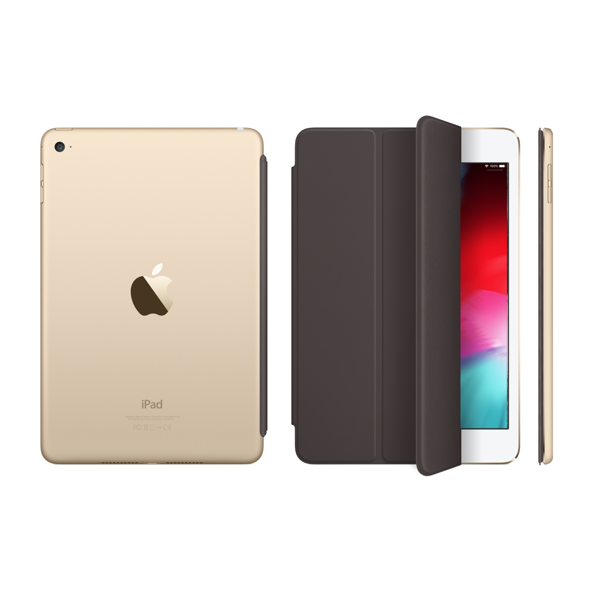 iPad mini 4 Smart Cover — Cocoa