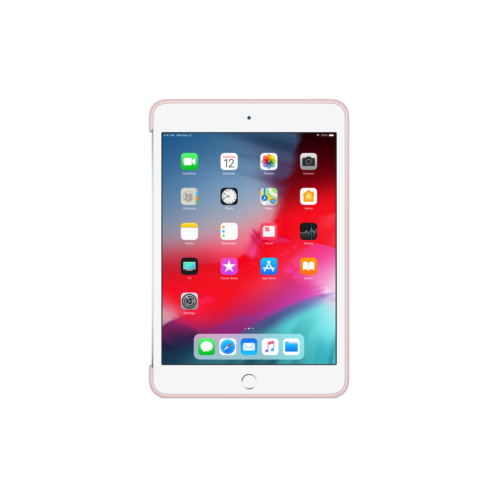 iPad mini 4 Silicone Case — Pink Sand