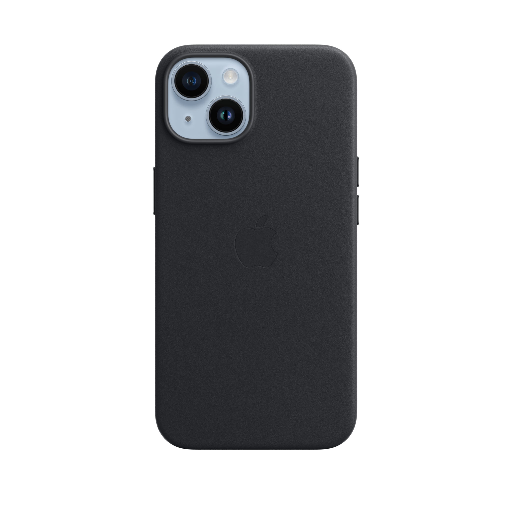 iPhone 14 Leather Case with MagSafe — Midnight