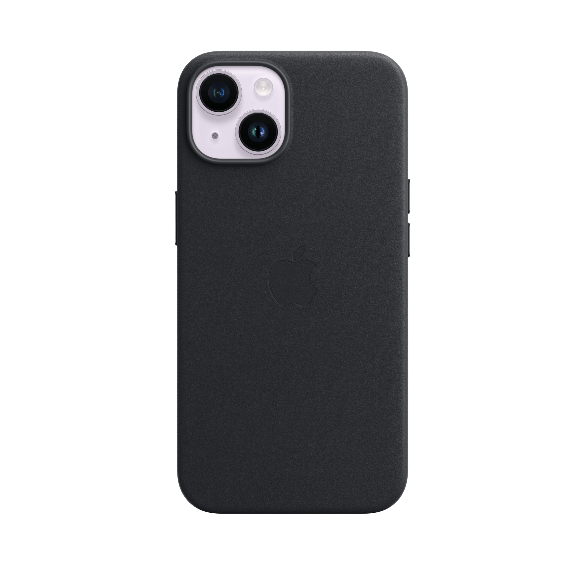 iPhone 14 Leather Case with MagSafe — Midnight