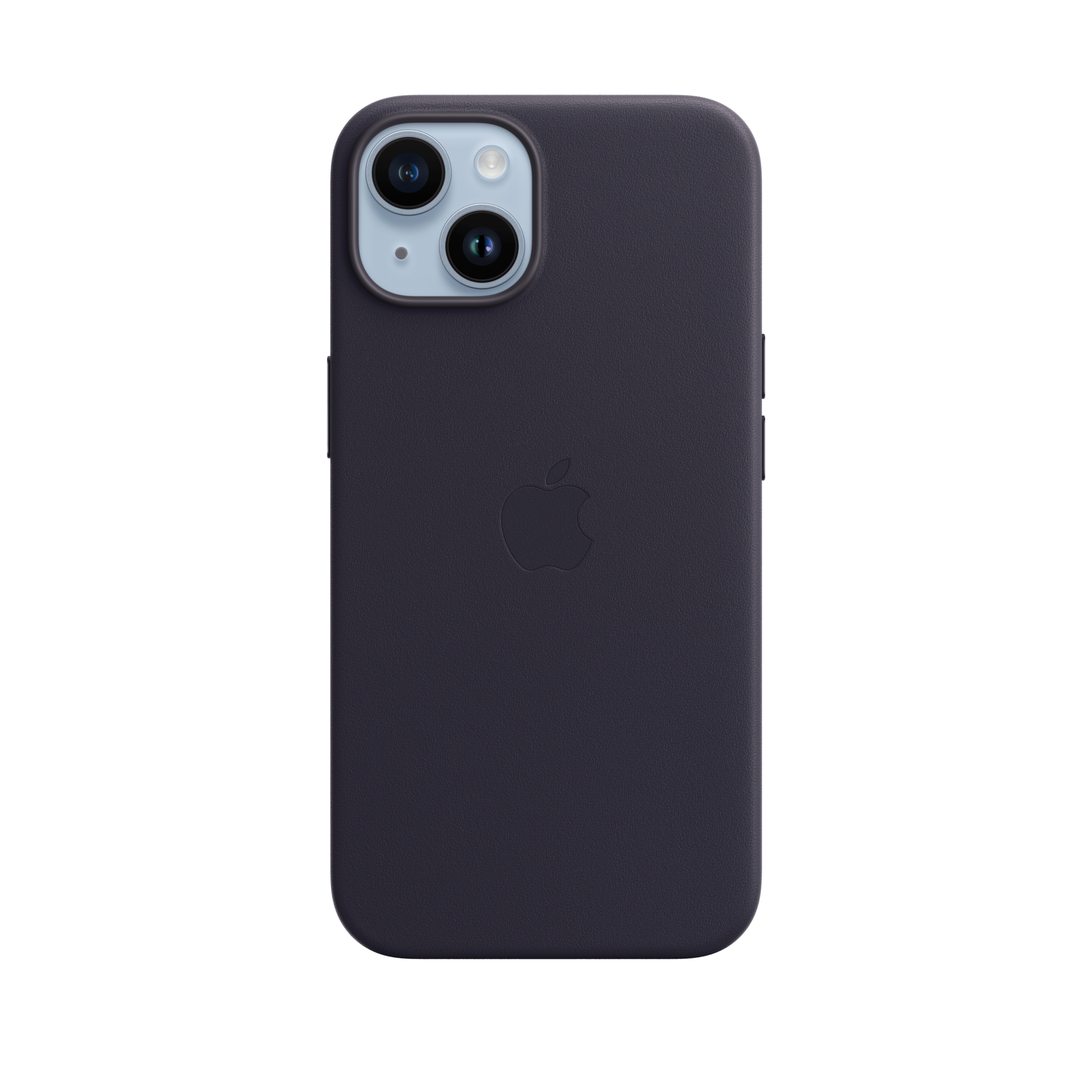 iPhone 14 Leather Case with MagSafe — Ink