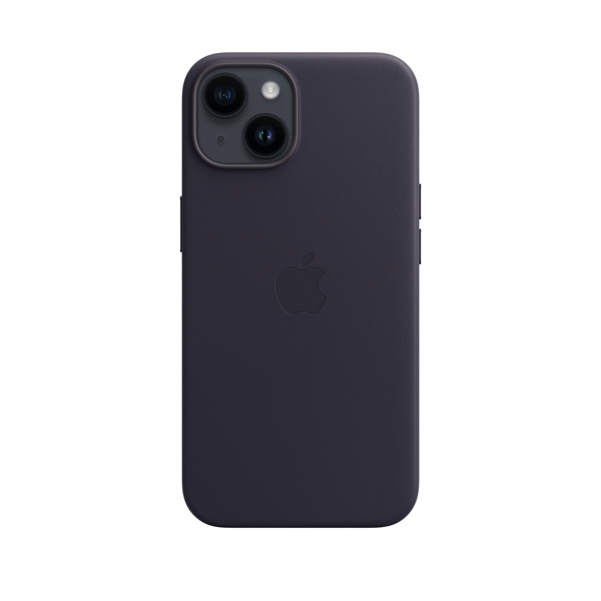 iPhone 14 Leather Case with MagSafe — Ink