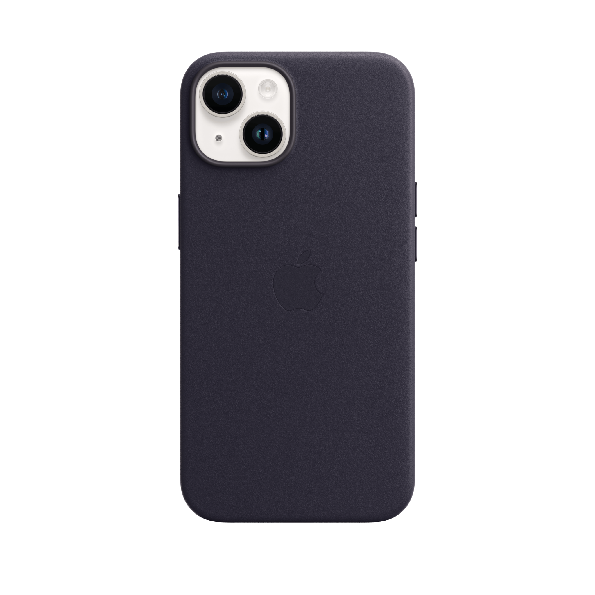 iPhone 14 Leather Case with MagSafe — Ink