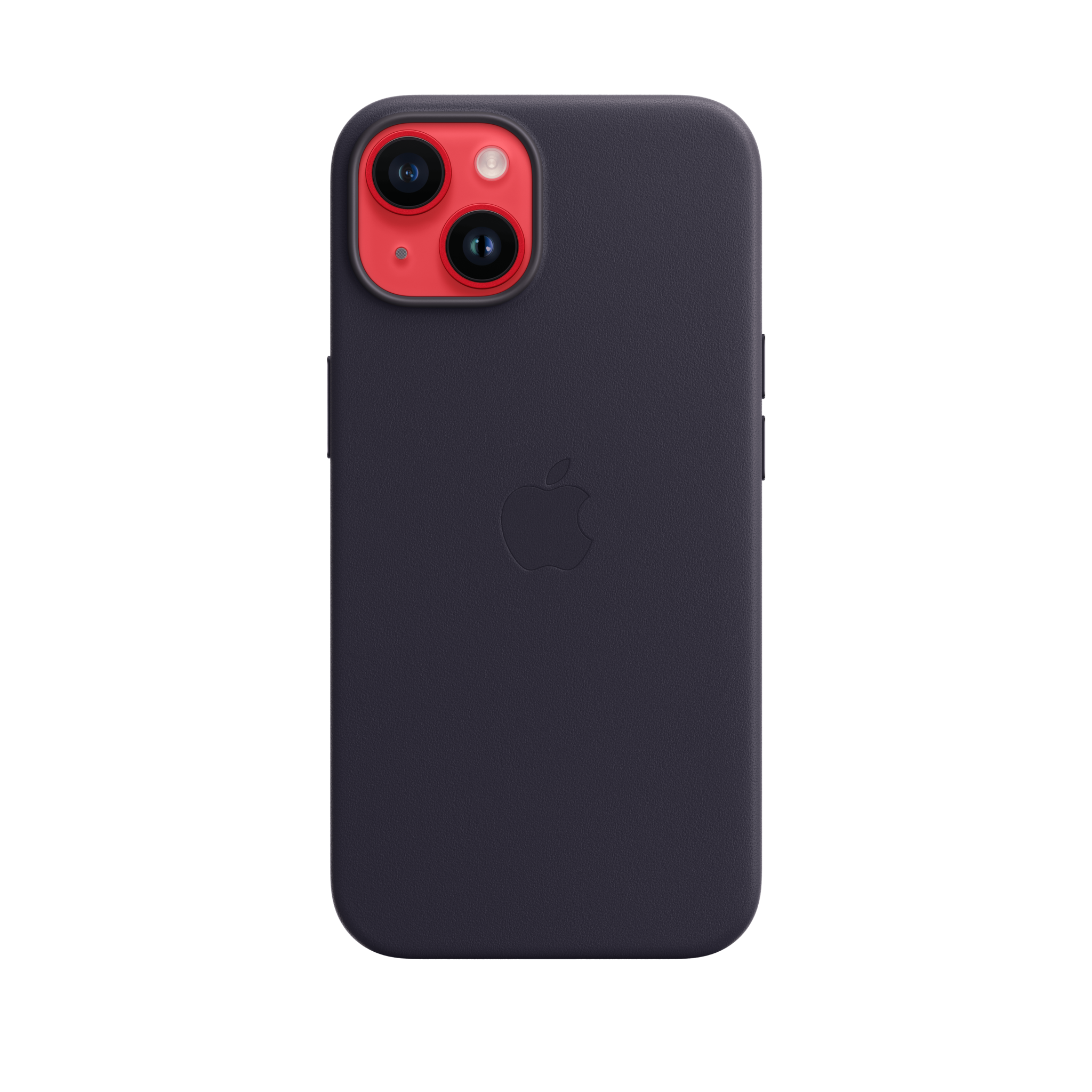 iPhone 14 Leather Case with MagSafe — Ink