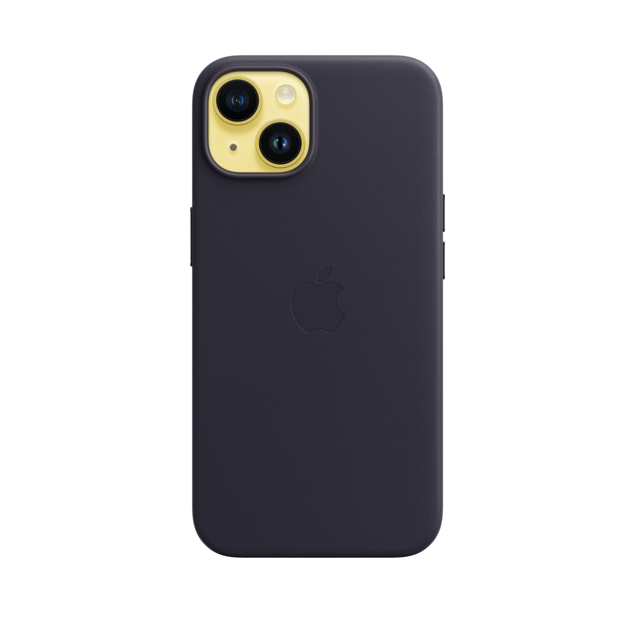 iPhone 14 Leather Case with MagSafe — Ink