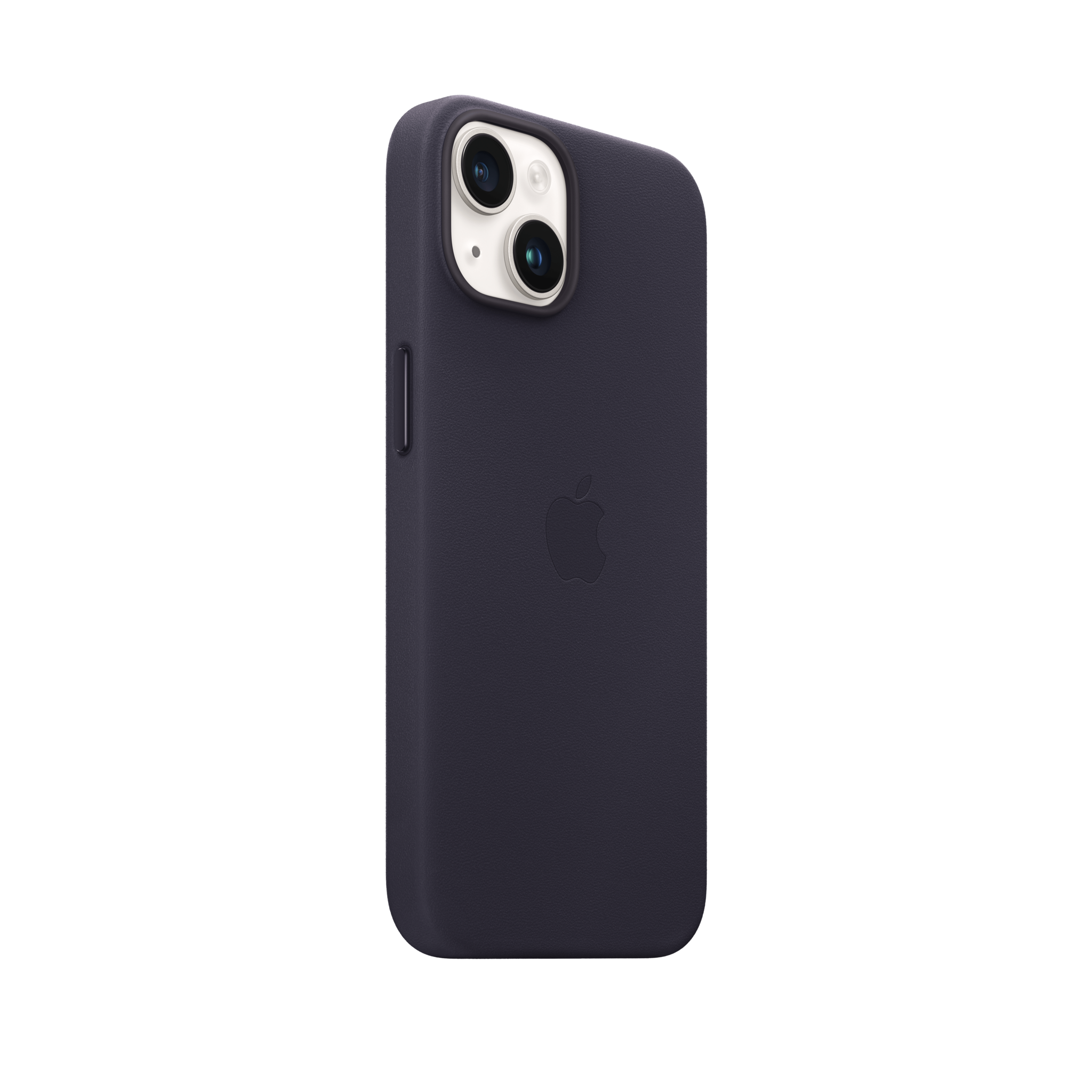 iPhone 14 Leather Case with MagSafe — Ink