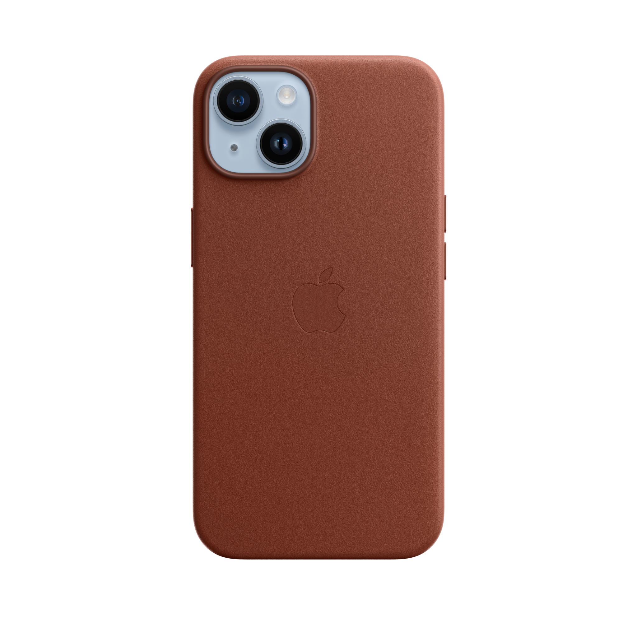 iPhone 14 Leather Case with MagSafe — Umber