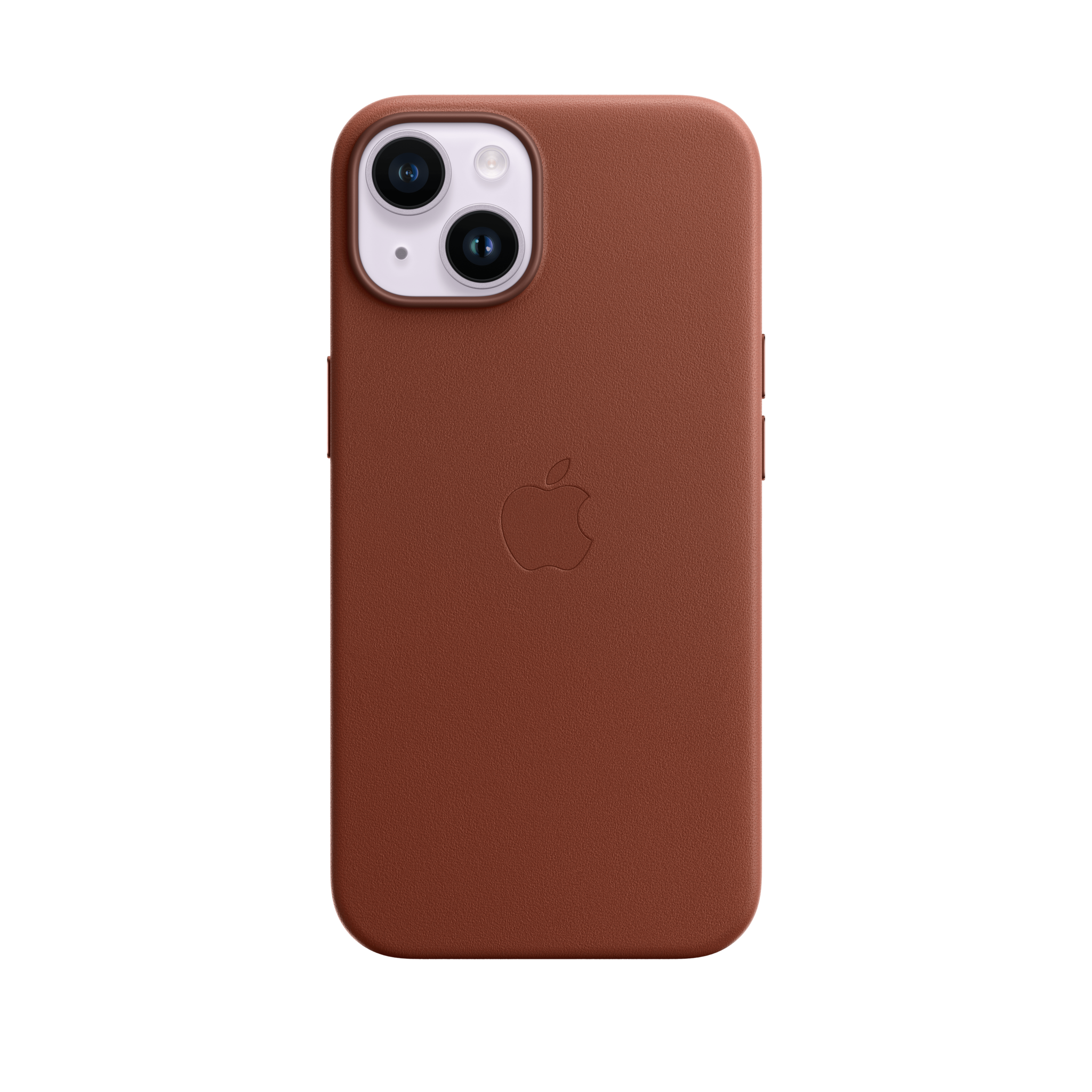 iPhone 14 Leather Case with MagSafe — Umber
