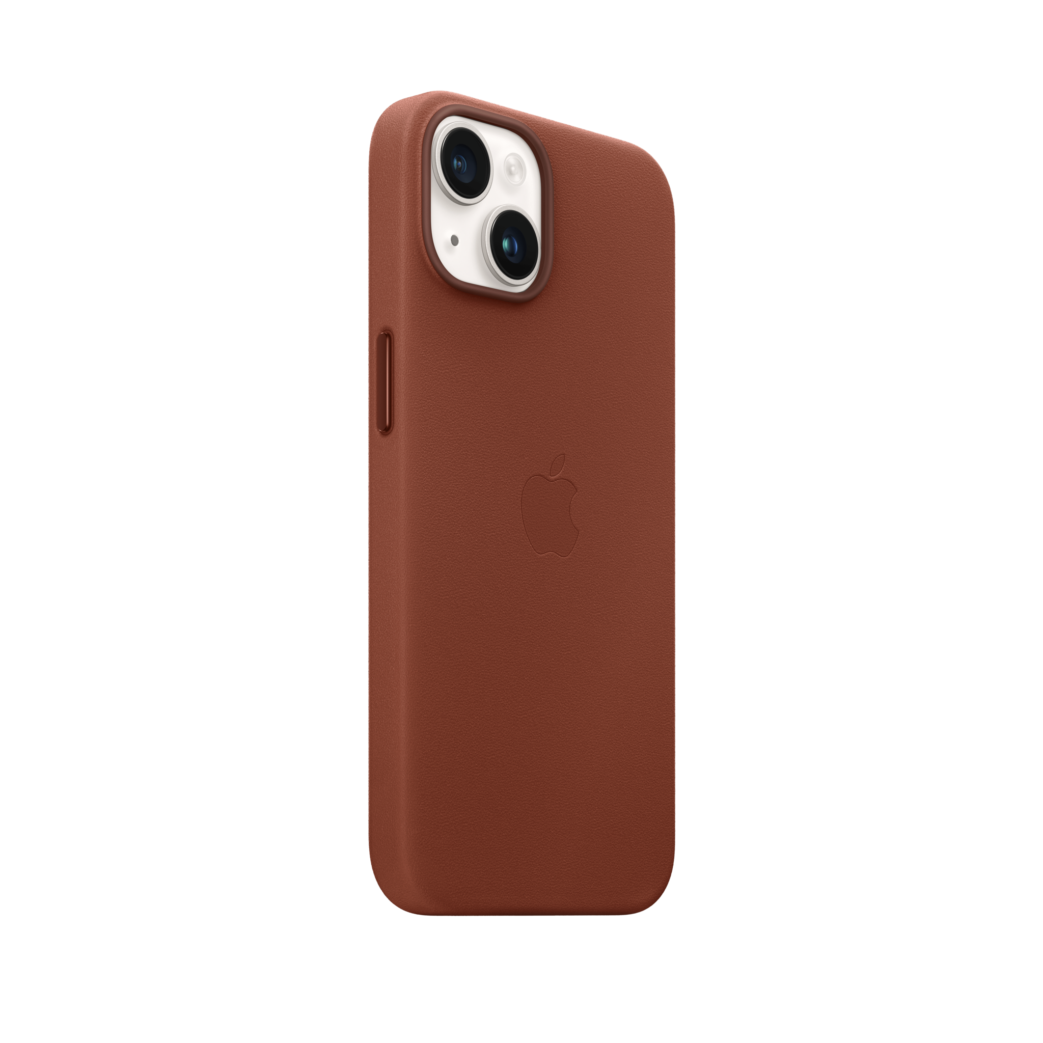 iPhone 14 Leather Case with MagSafe — Umber
