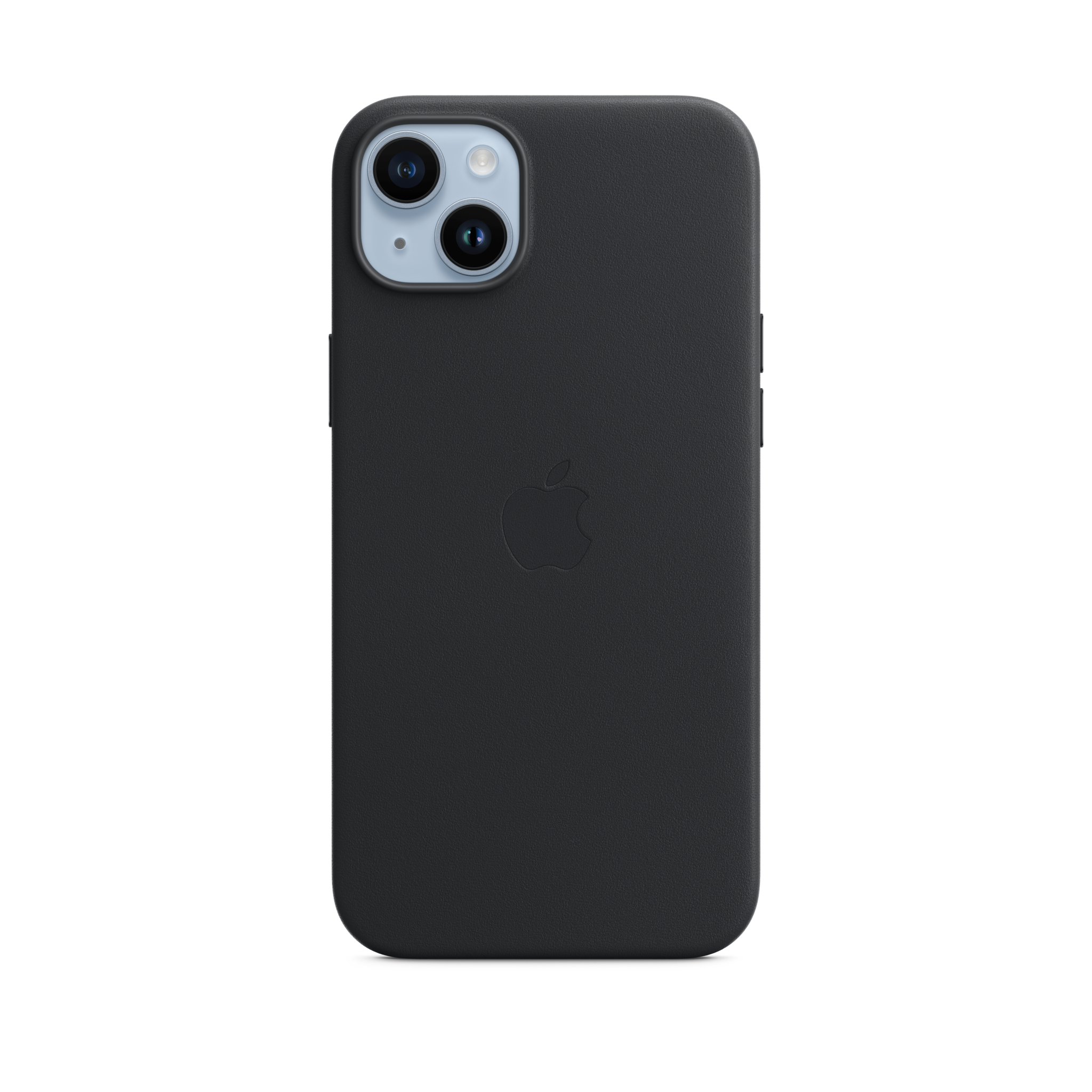iPhone 14 Plus Leather Case with MagSafe — Midnight