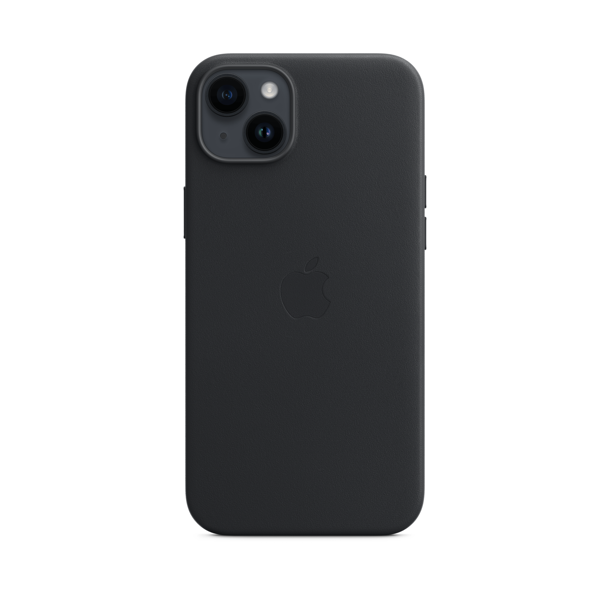 iPhone 14 Plus Leather Case with MagSafe — Midnight