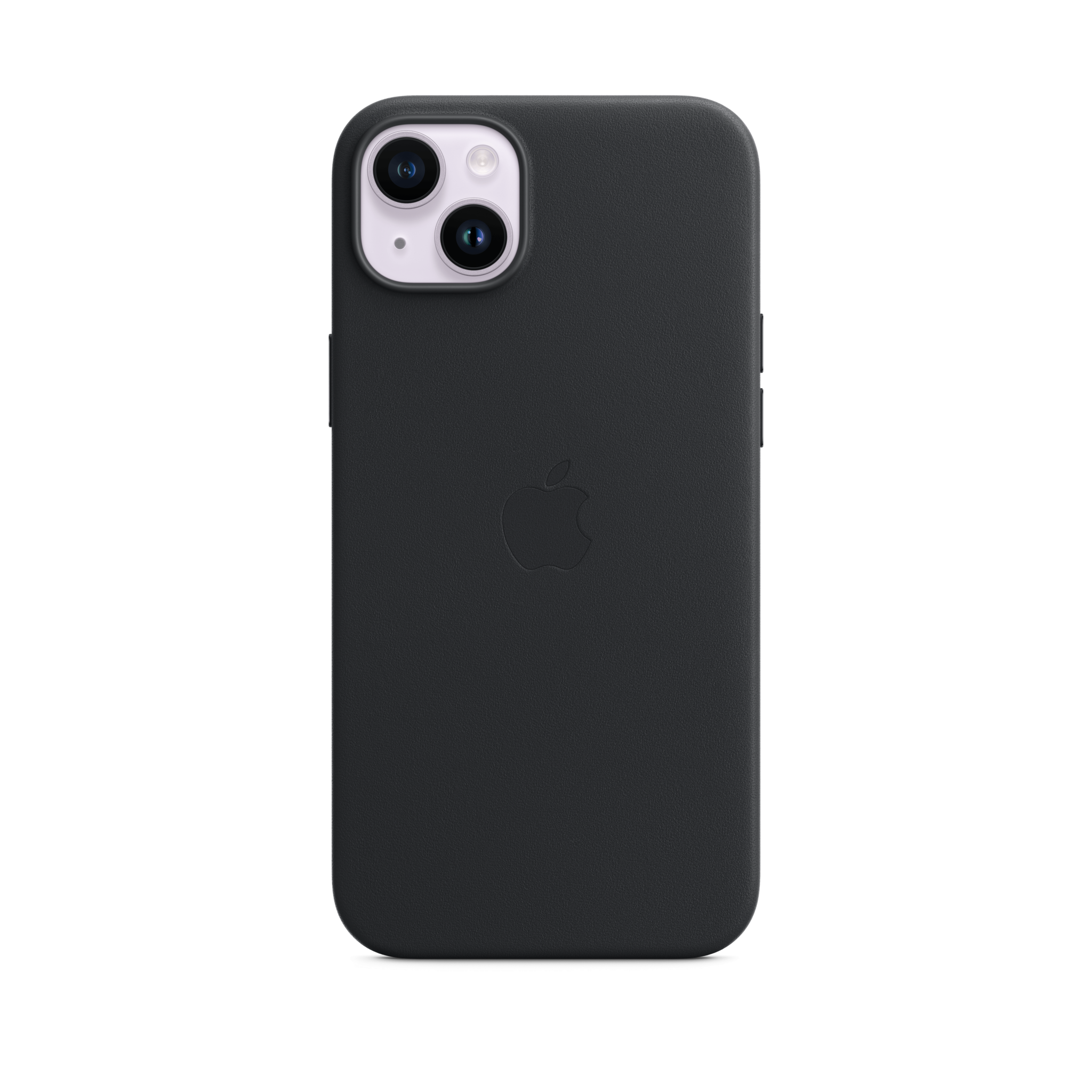 iPhone 14 Plus Leather Case with MagSafe — Midnight