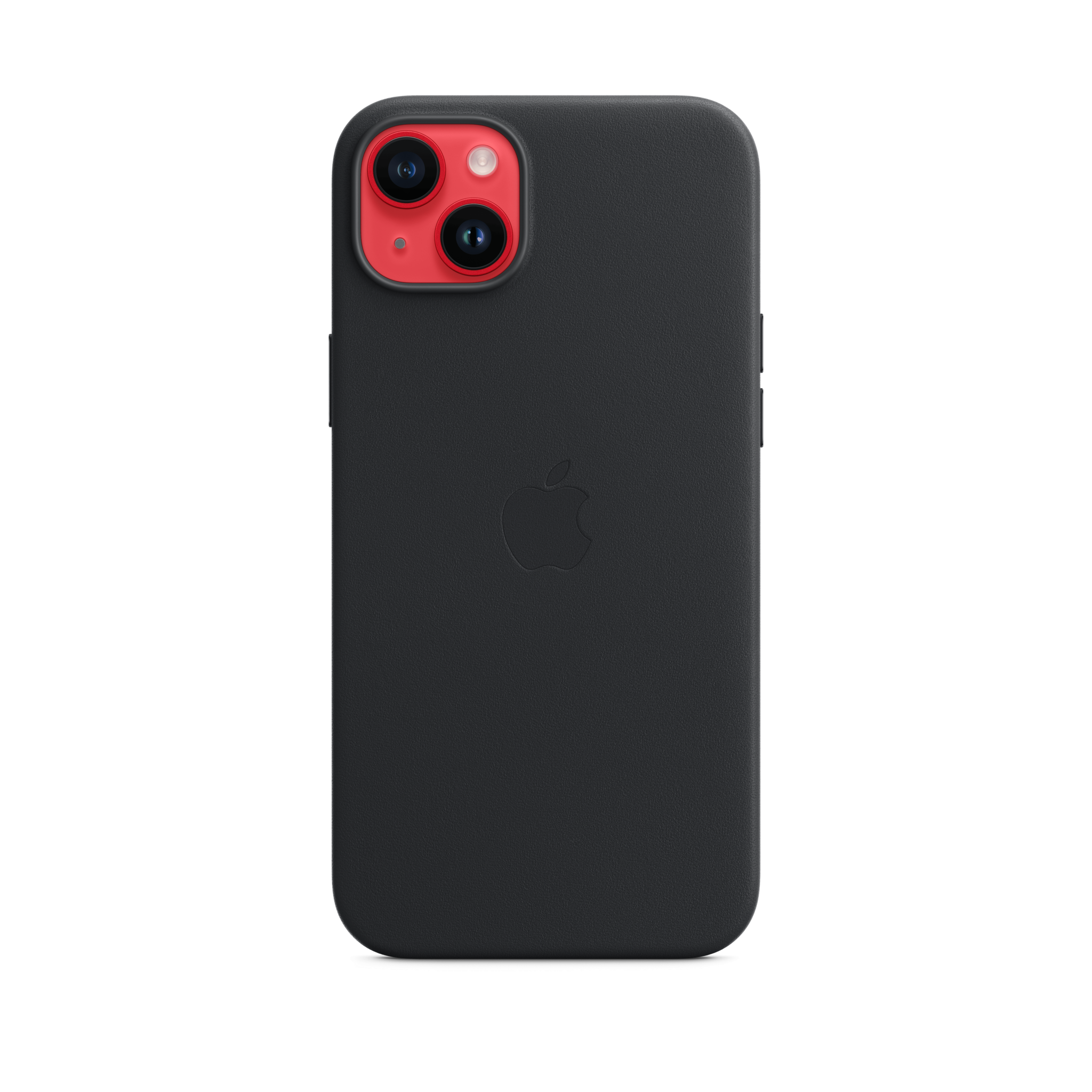 iPhone 14 Plus Leather Case with MagSafe — Midnight