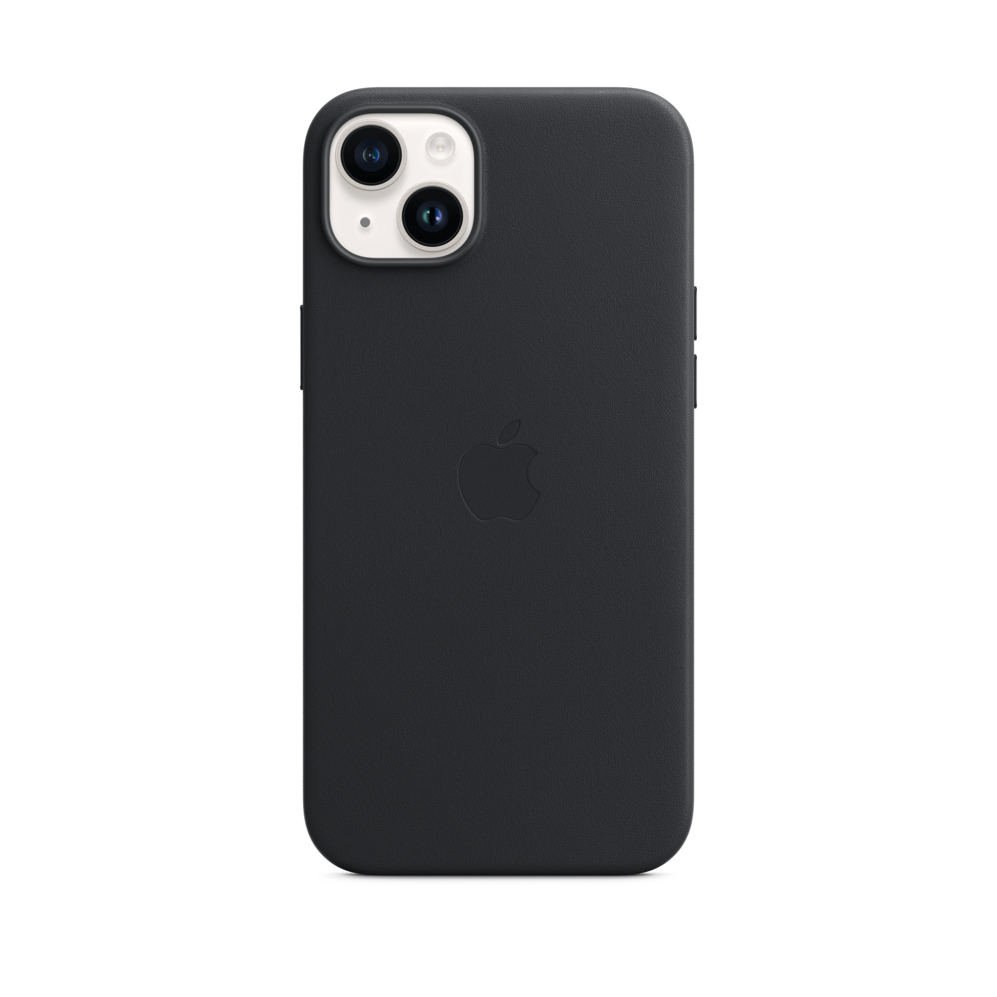 iPhone 14 Plus Leather Case with MagSafe — Midnight