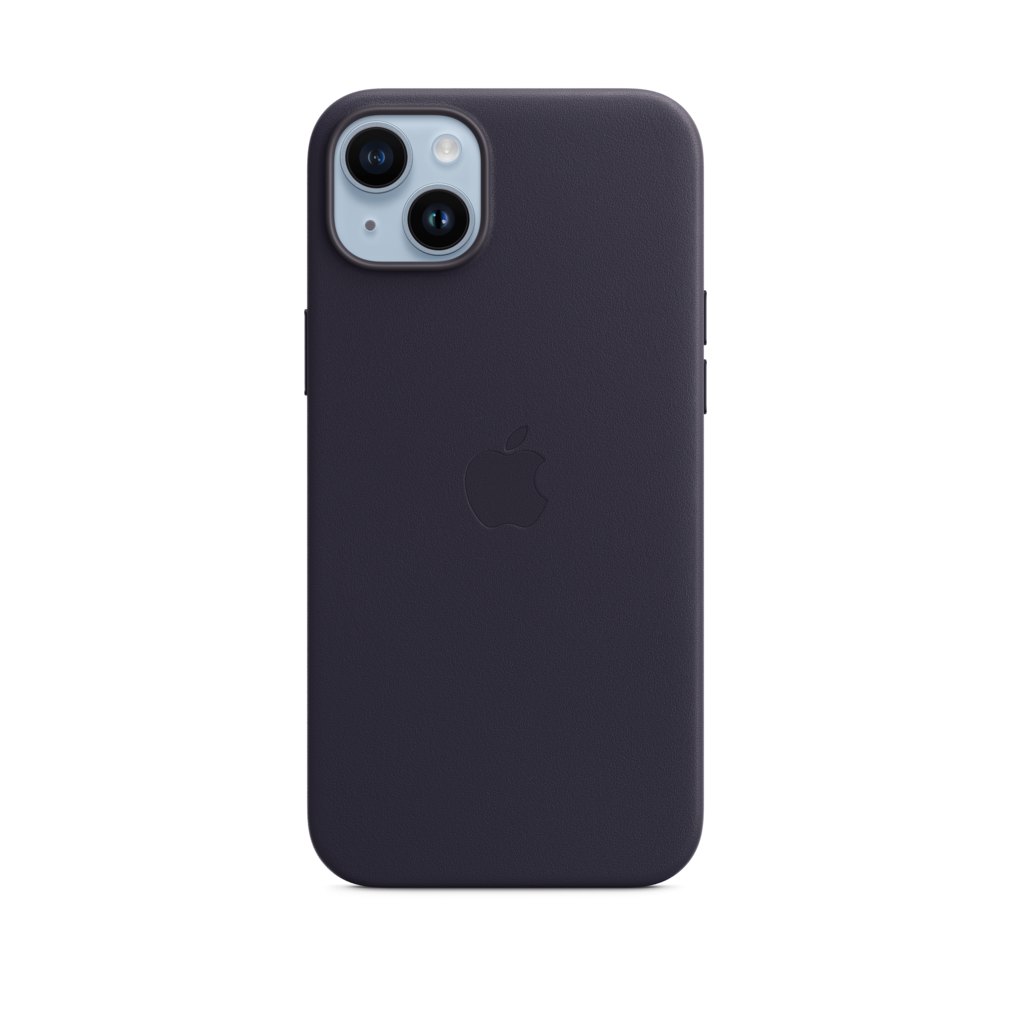 iPhone 14 Plus Leather Case with MagSafe — Ink