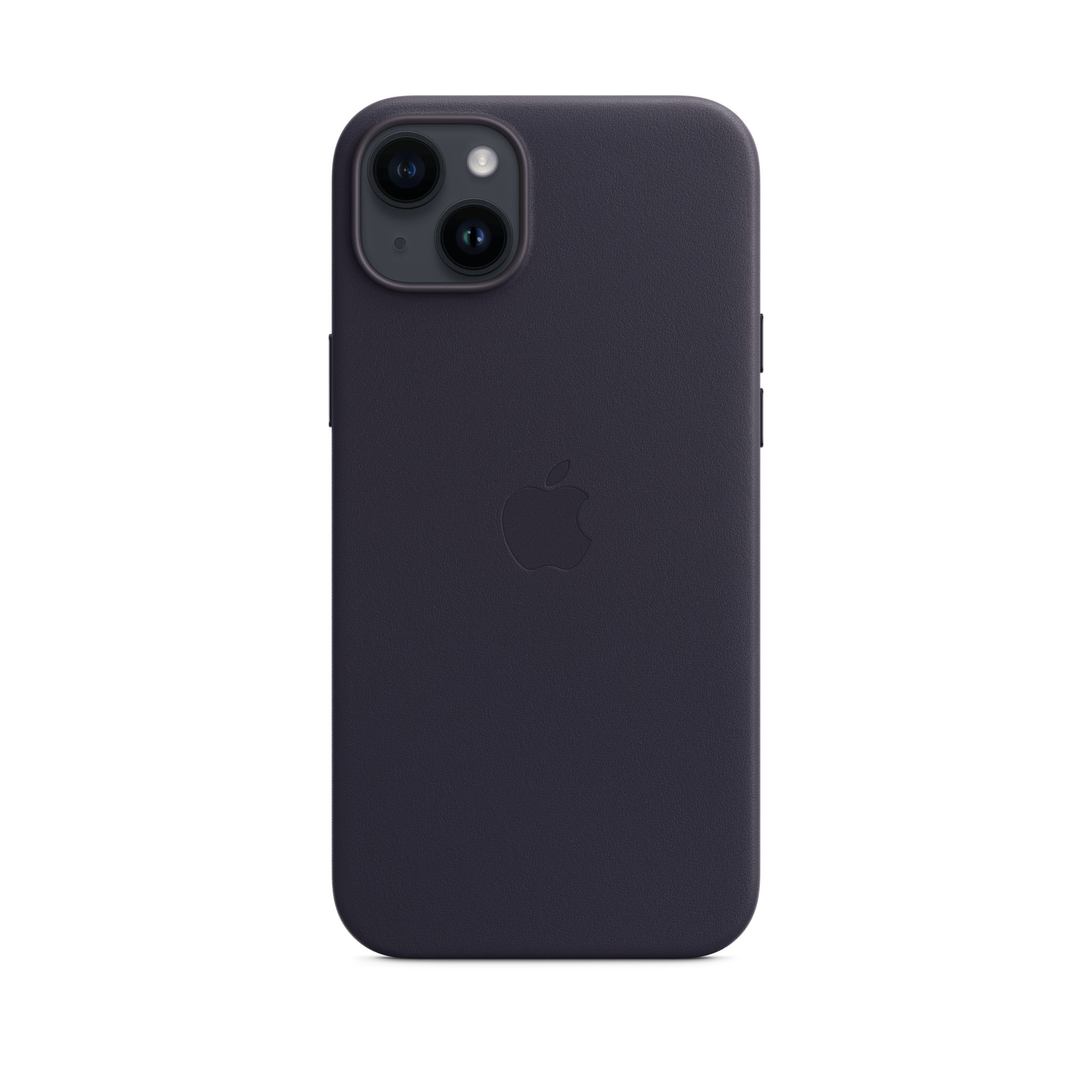 iPhone 14 Plus Leather Case with MagSafe — Ink