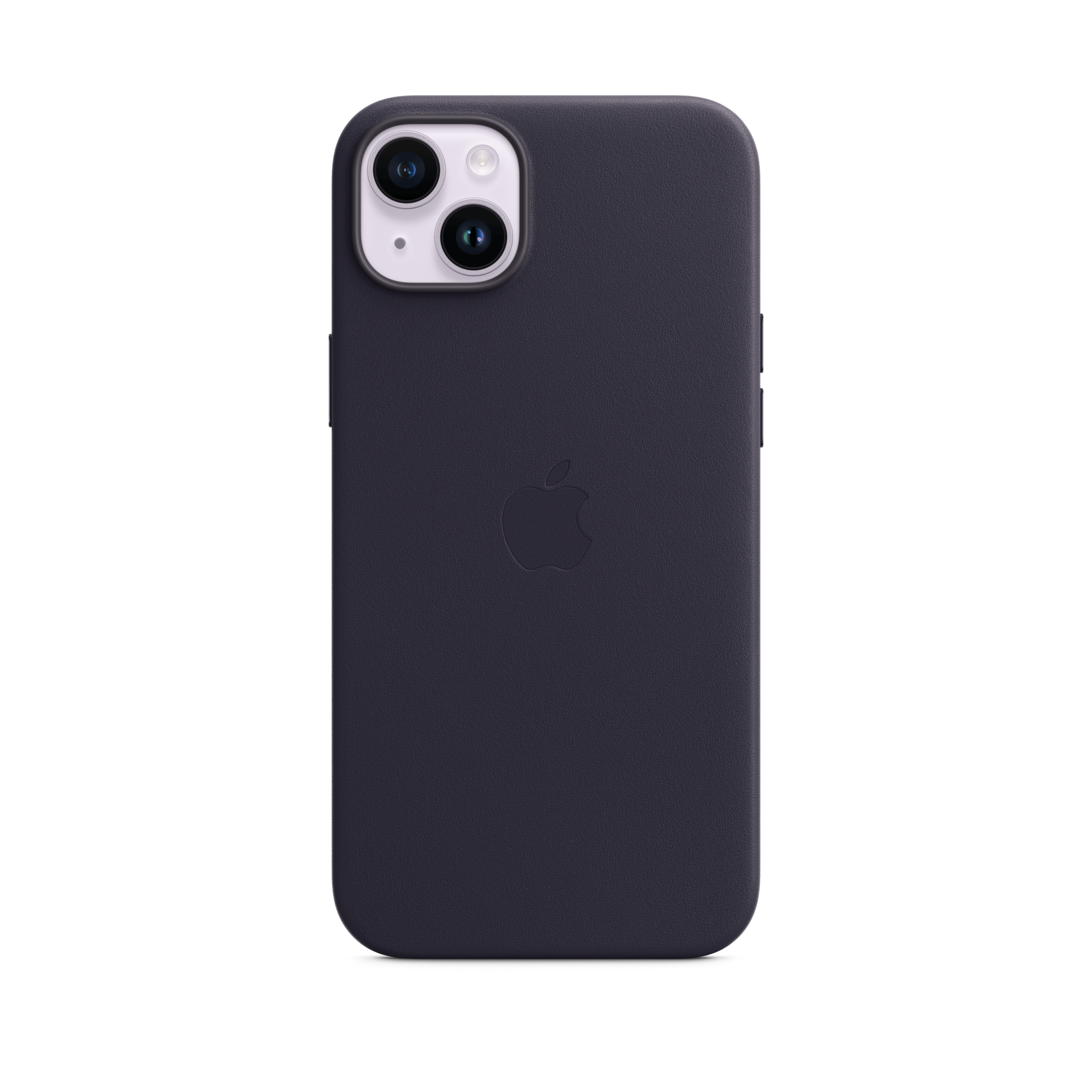 iPhone 14 Plus Leather Case with MagSafe — Ink