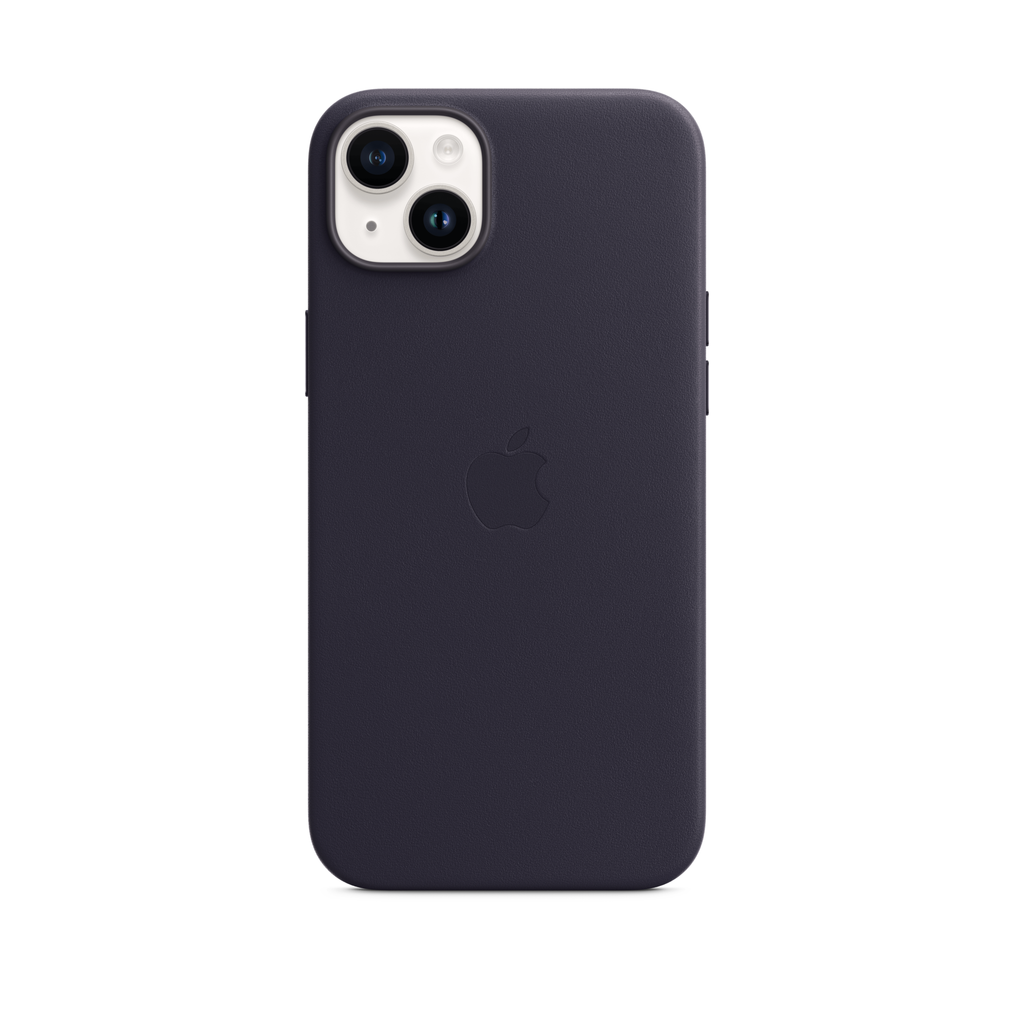 iPhone 14 Plus Leather Case with MagSafe — Ink