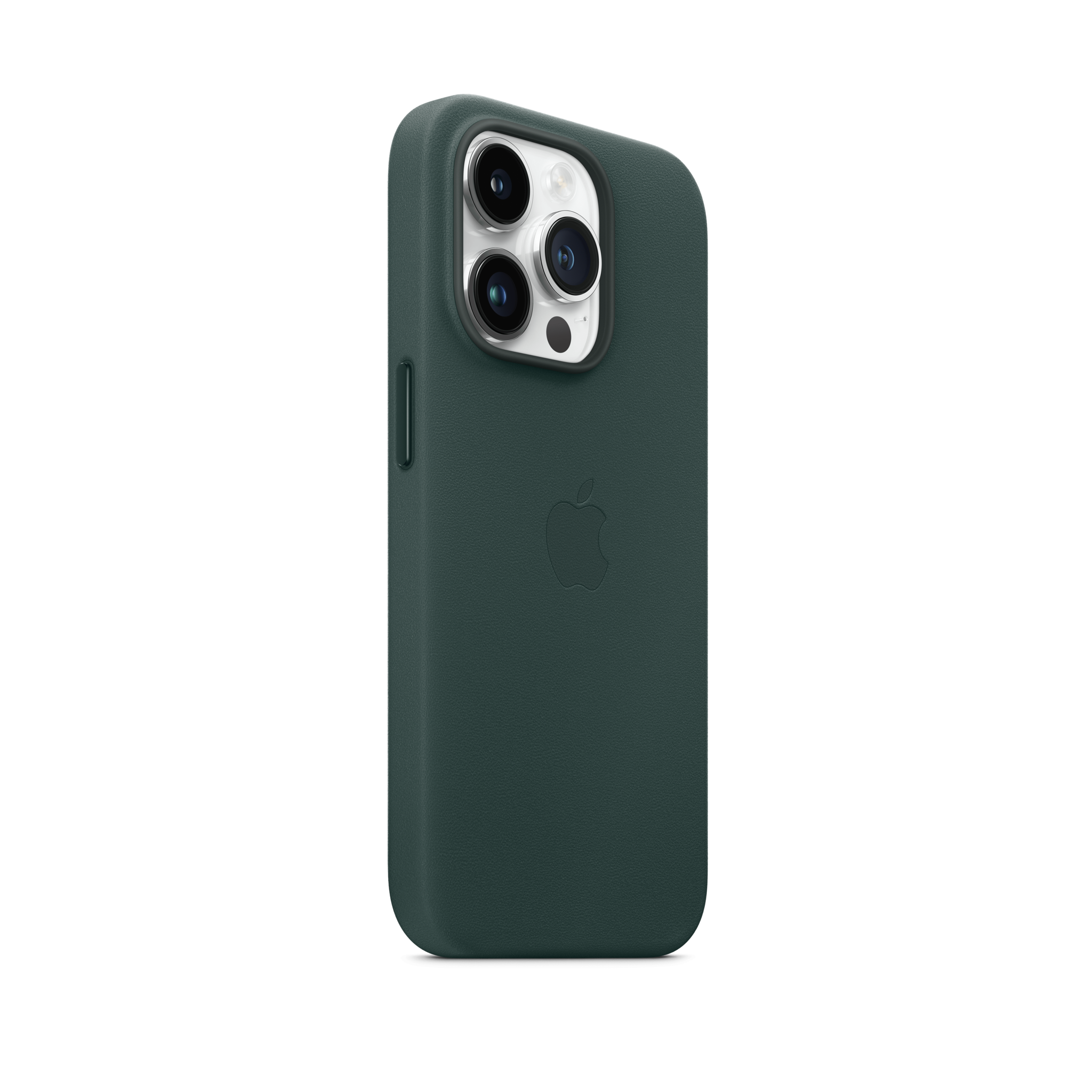 iPhone 14 Pro Leather Case with MagSafe — Forest Green