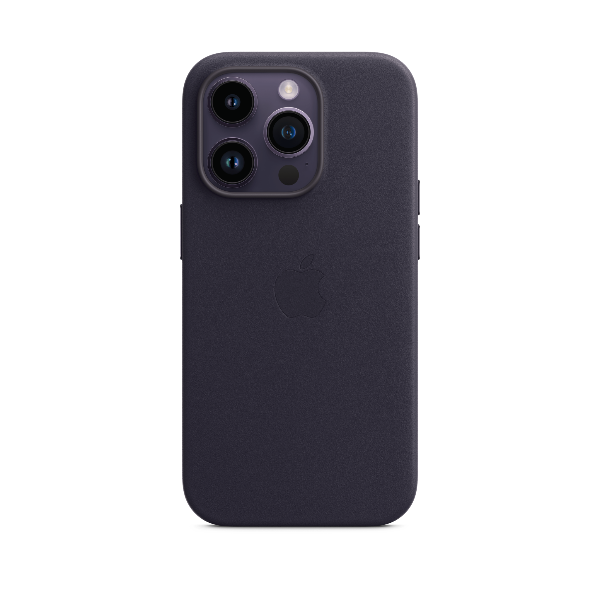 iPhone 14 Pro Leather Case with MagSafe — Ink