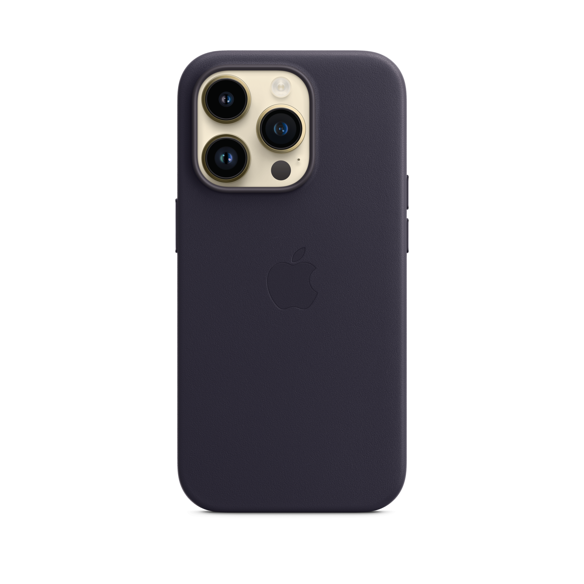 iPhone 14 Pro Leather Case with MagSafe — Ink