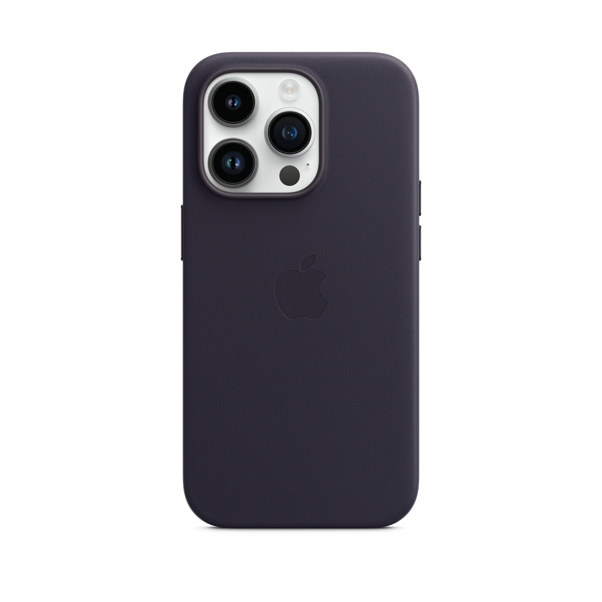 iPhone 14 Pro Leather Case with MagSafe — Ink