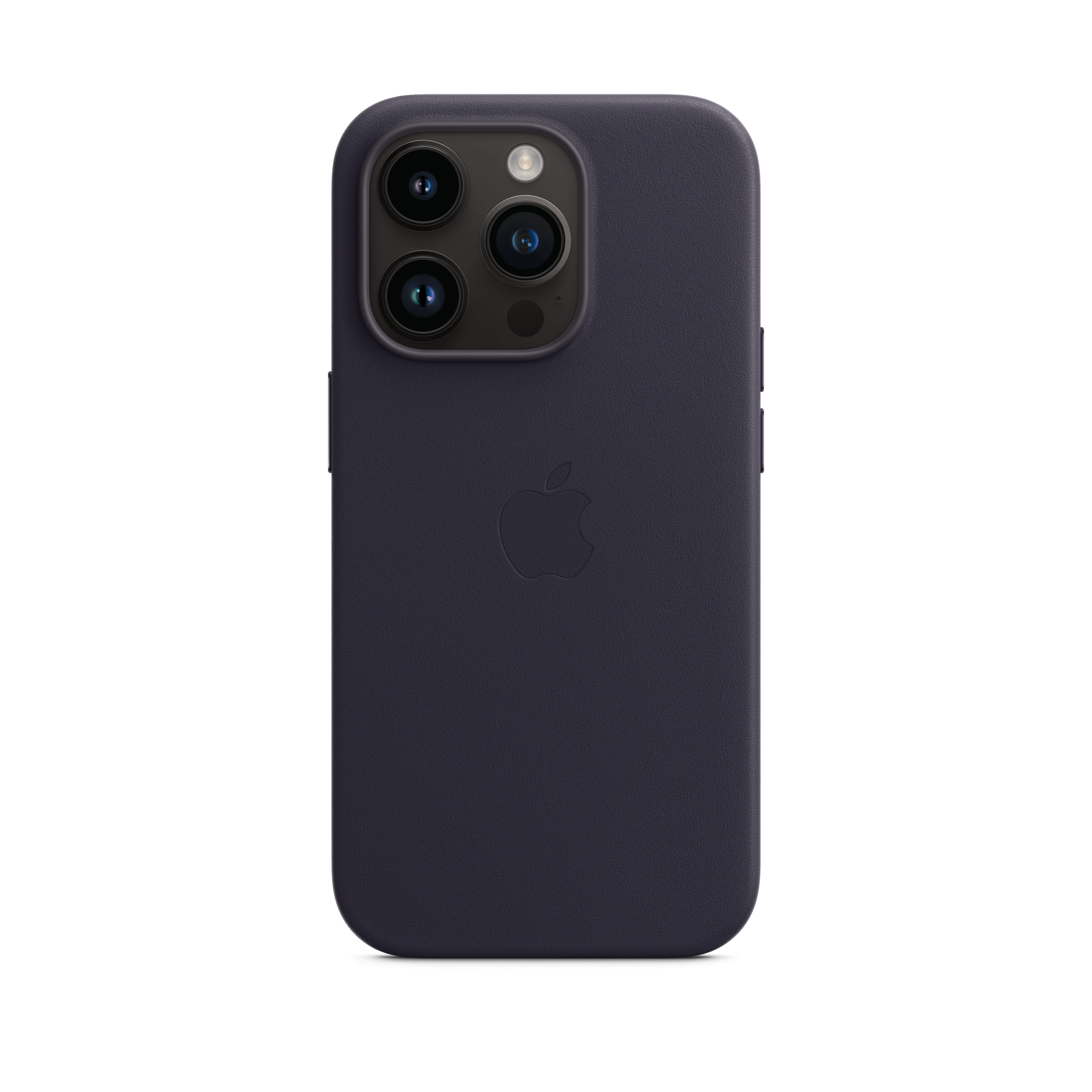 iPhone 14 Pro Leather Case with MagSafe — Ink