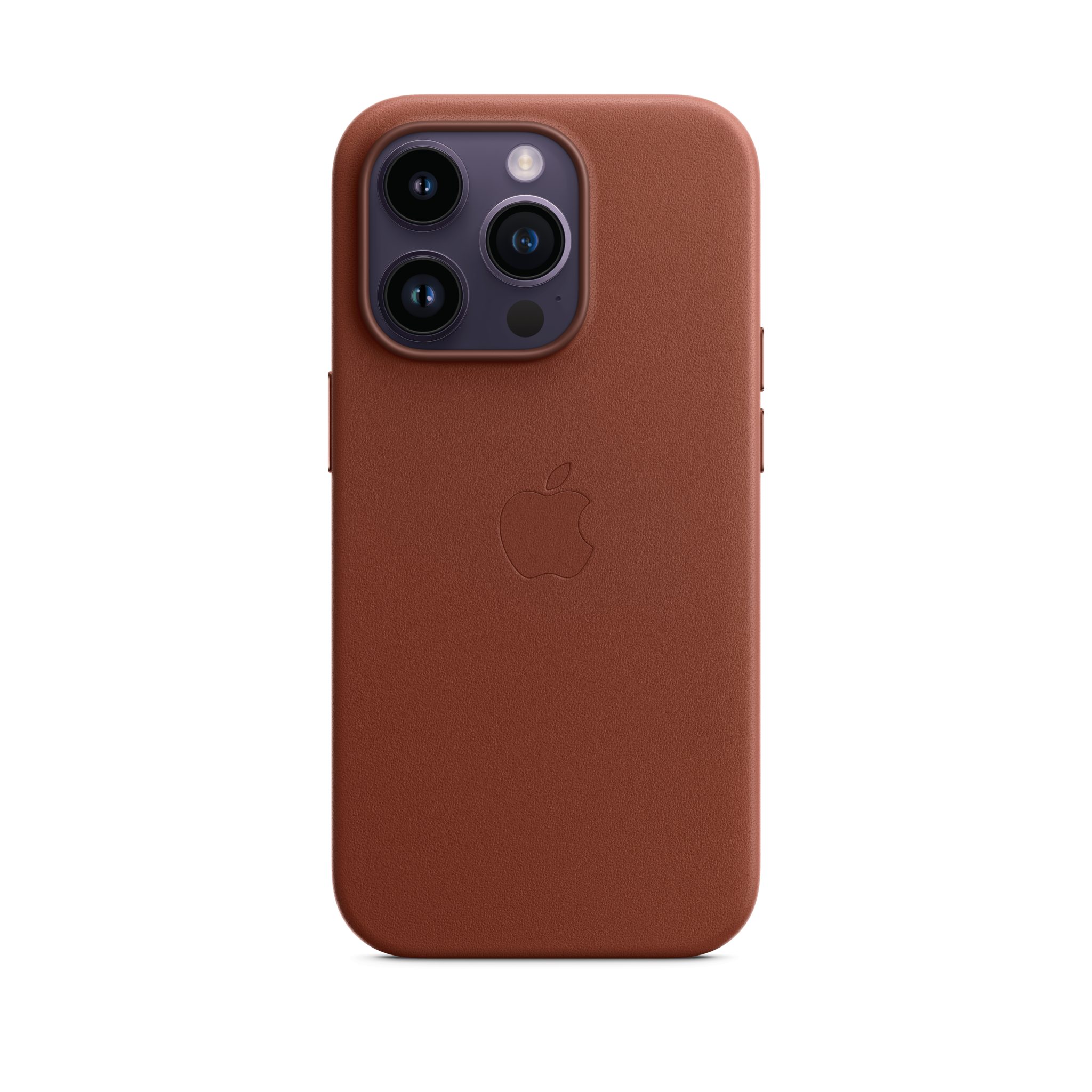 iPhone 14 Pro Leather Case with MagSafe — Umber