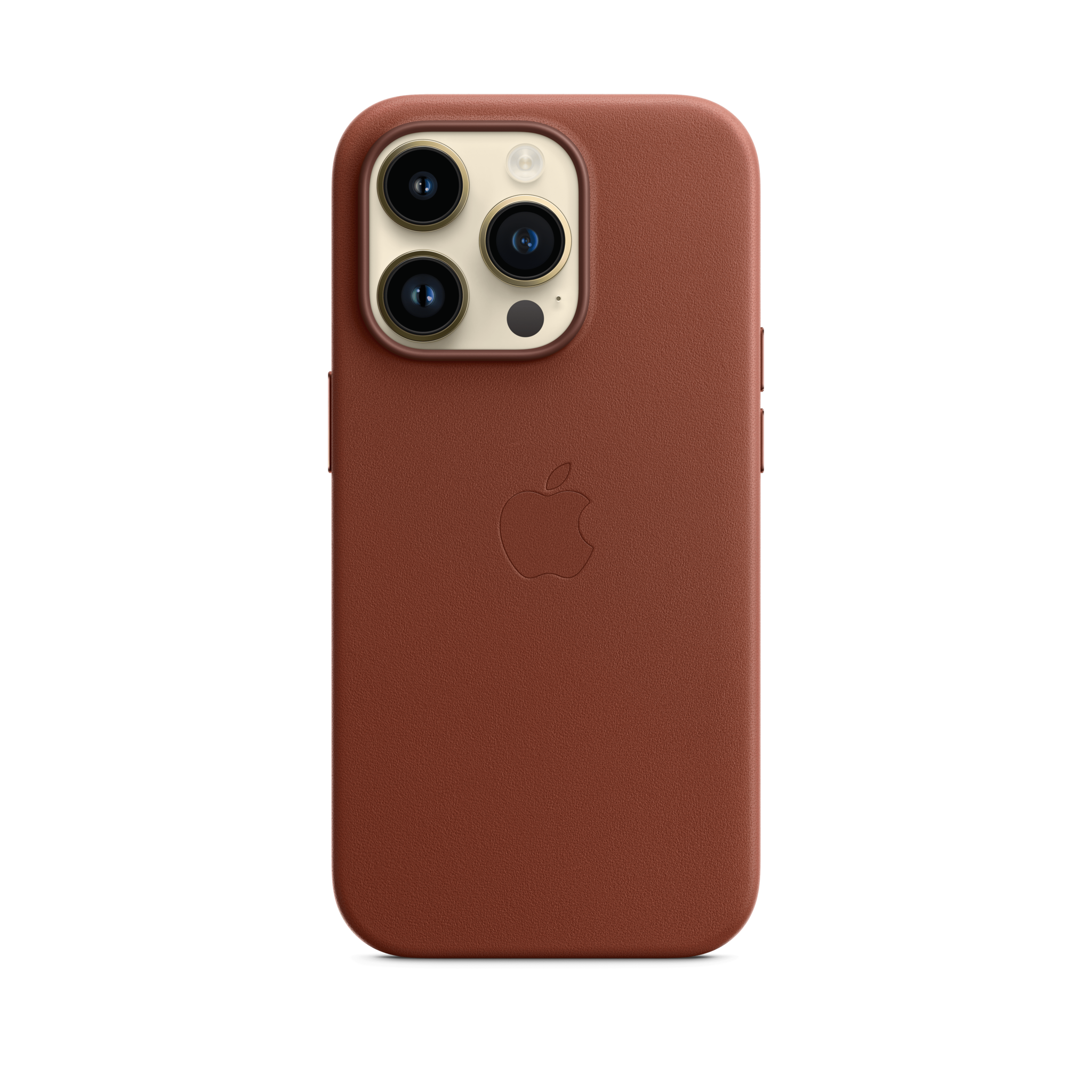 iPhone 14 Pro Leather Case with MagSafe — Umber