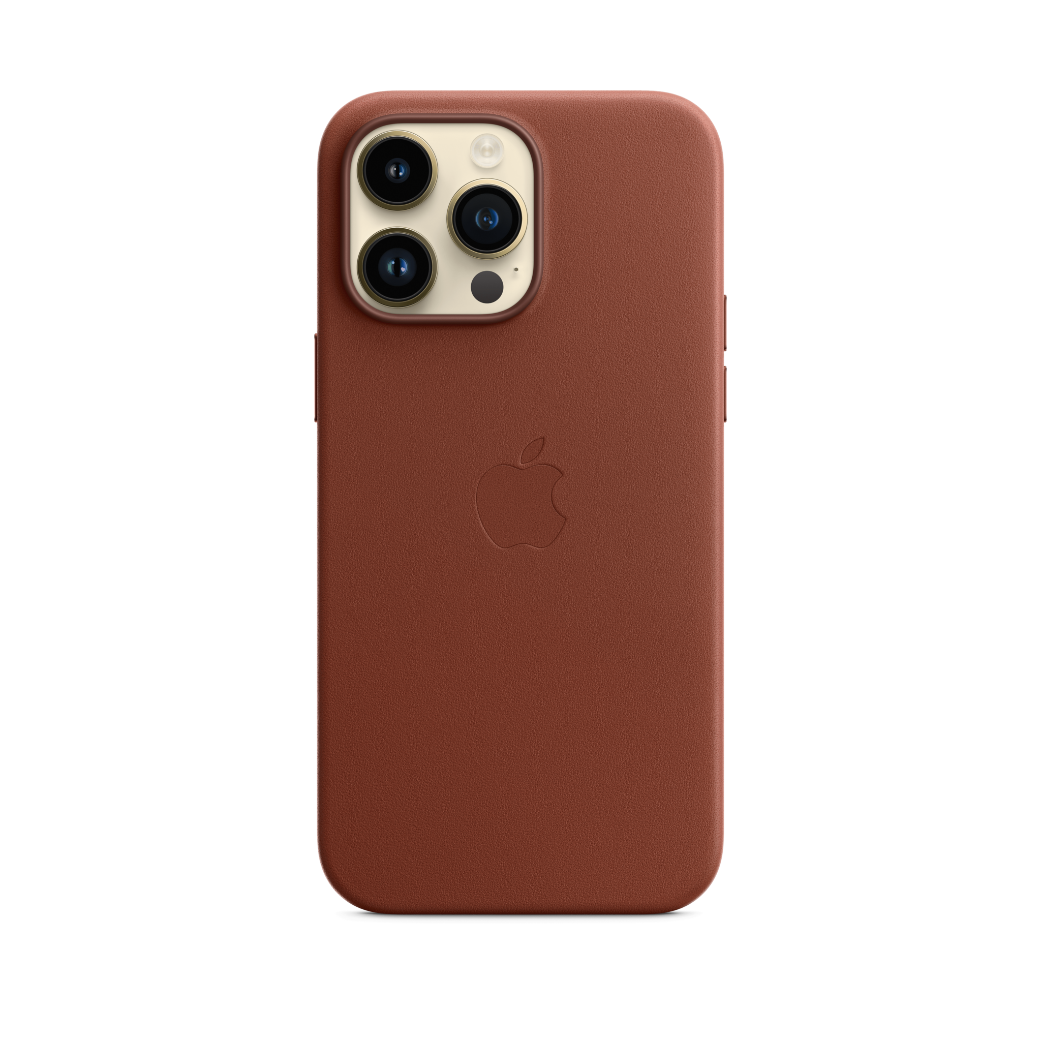 iPhone 14 Pro Max Leather Case with MagSafe — Umber