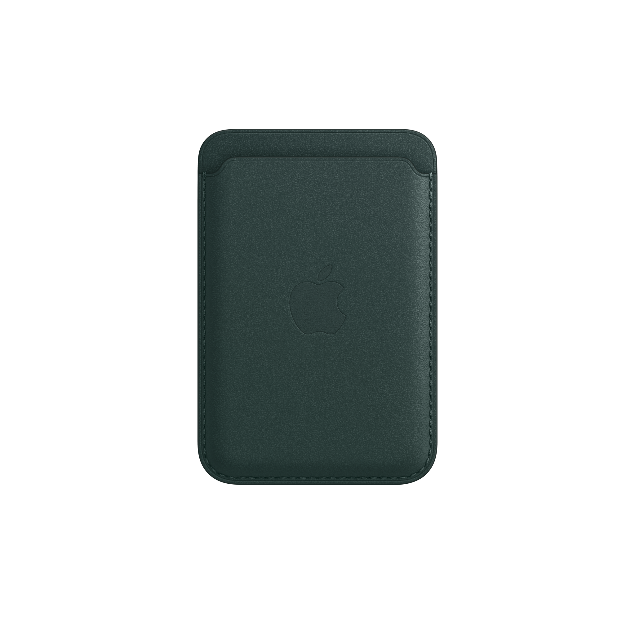 iPhone Leather Wallet with MagSafe — Forest Green