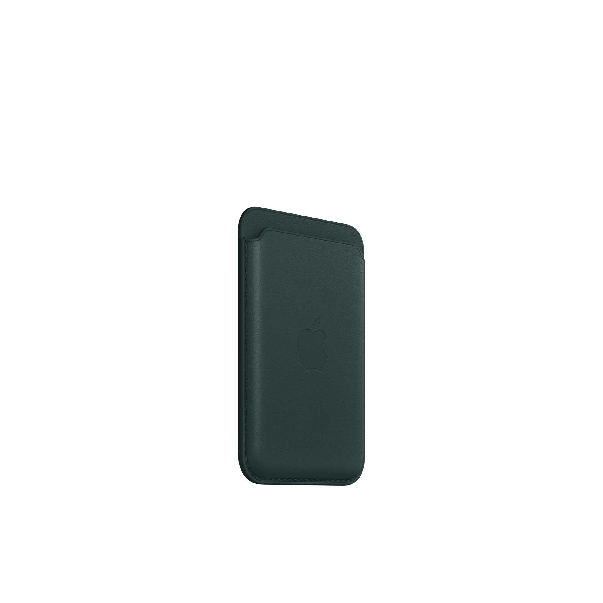 iPhone Leather Wallet with MagSafe — Forest Green