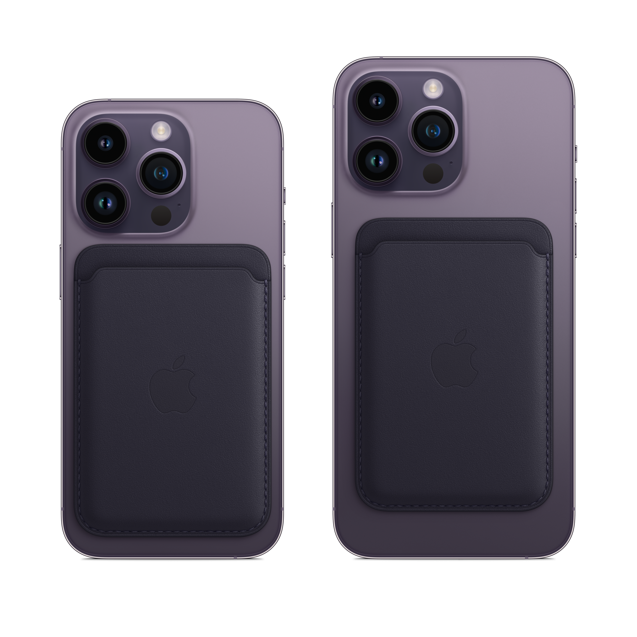 iPhone Leather Wallet with MagSafe — Ink