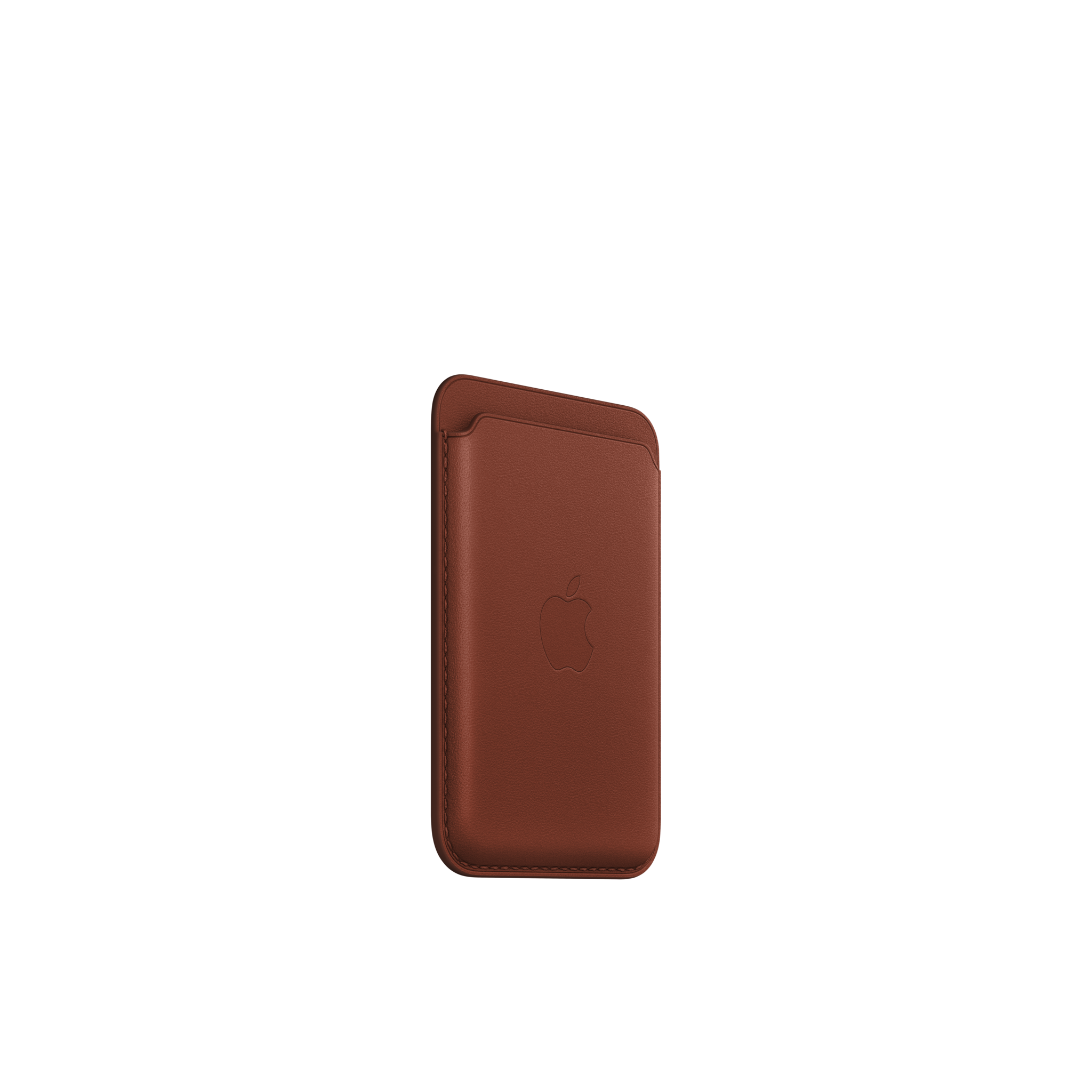 iPhone Leather Wallet with MagSafe — Umber