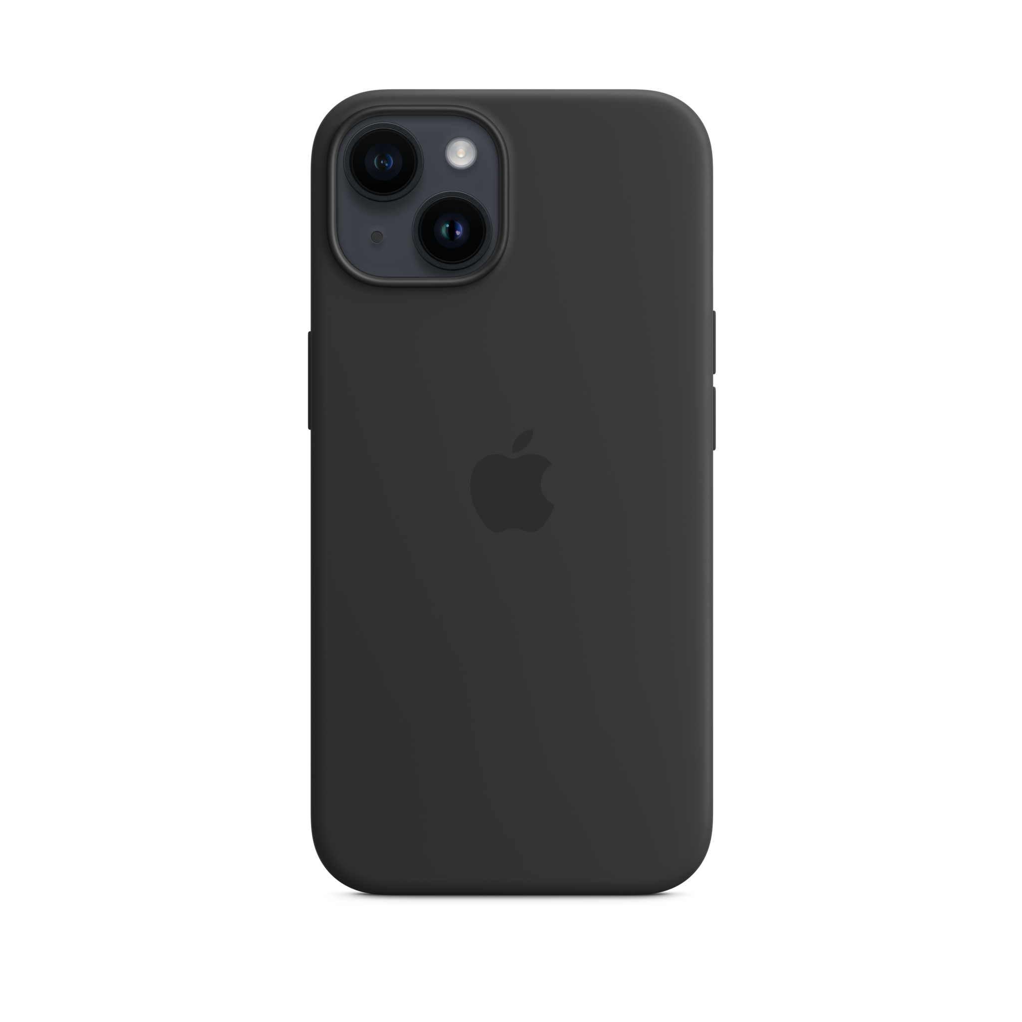 iPhone 14 Silicone Case with MagSafe — Midnight