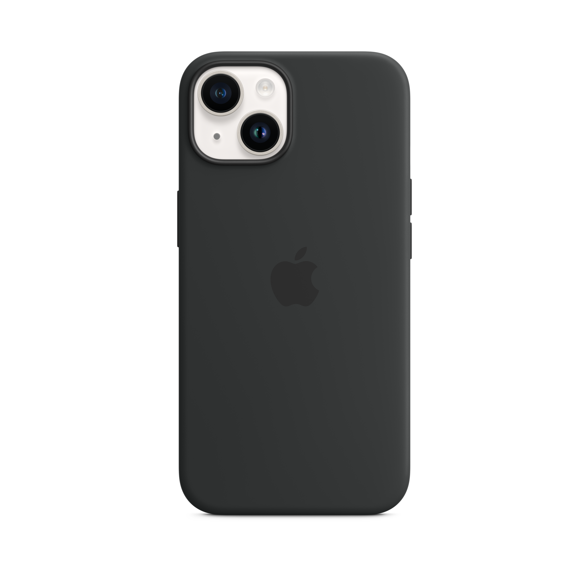 iPhone 14 Silicone Case with MagSafe — Midnight