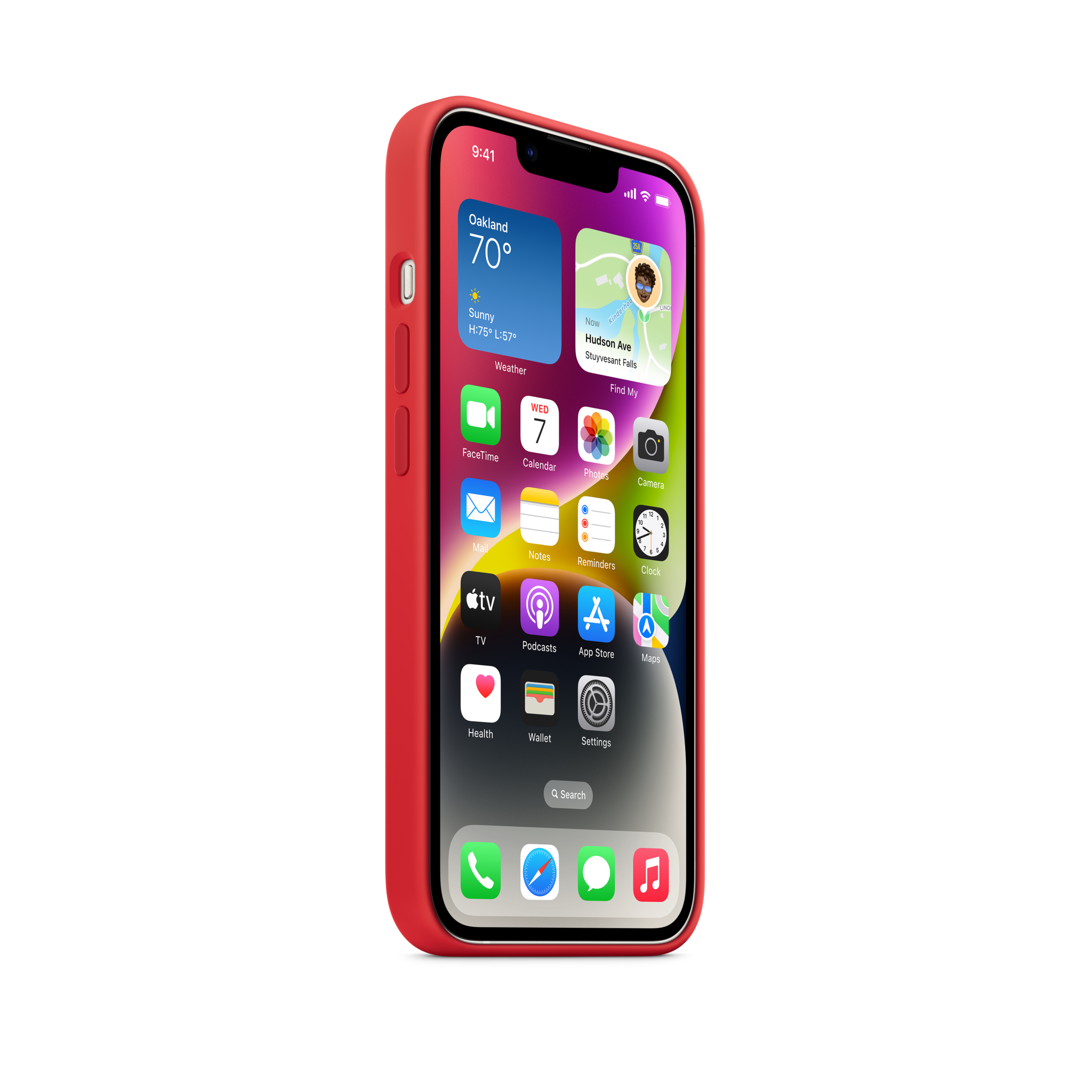 iPhone 14 Silicone Case with MagSafe — PRODUCT(RED)