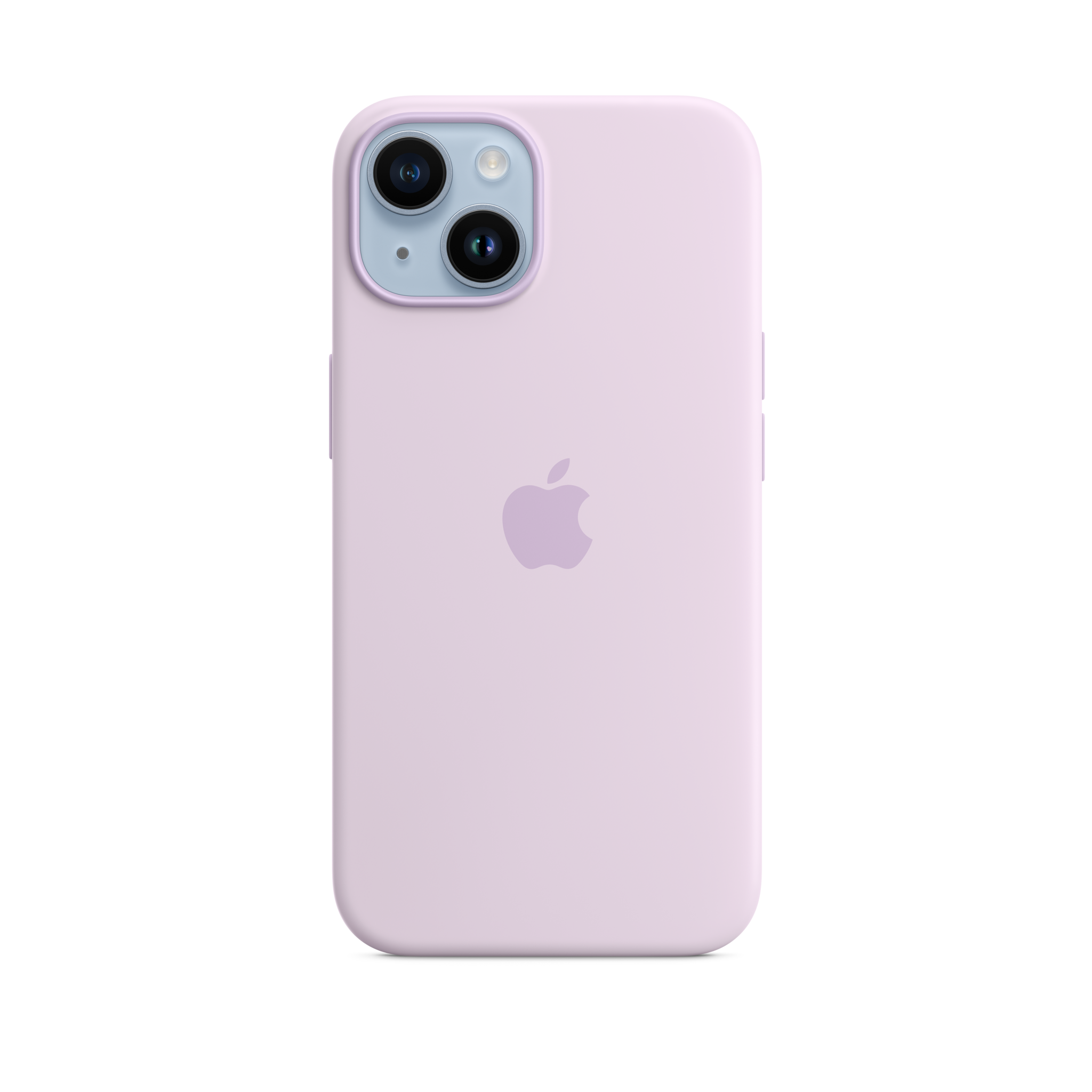 iPhone 14 Silicone Case with MagSafe — Lilac