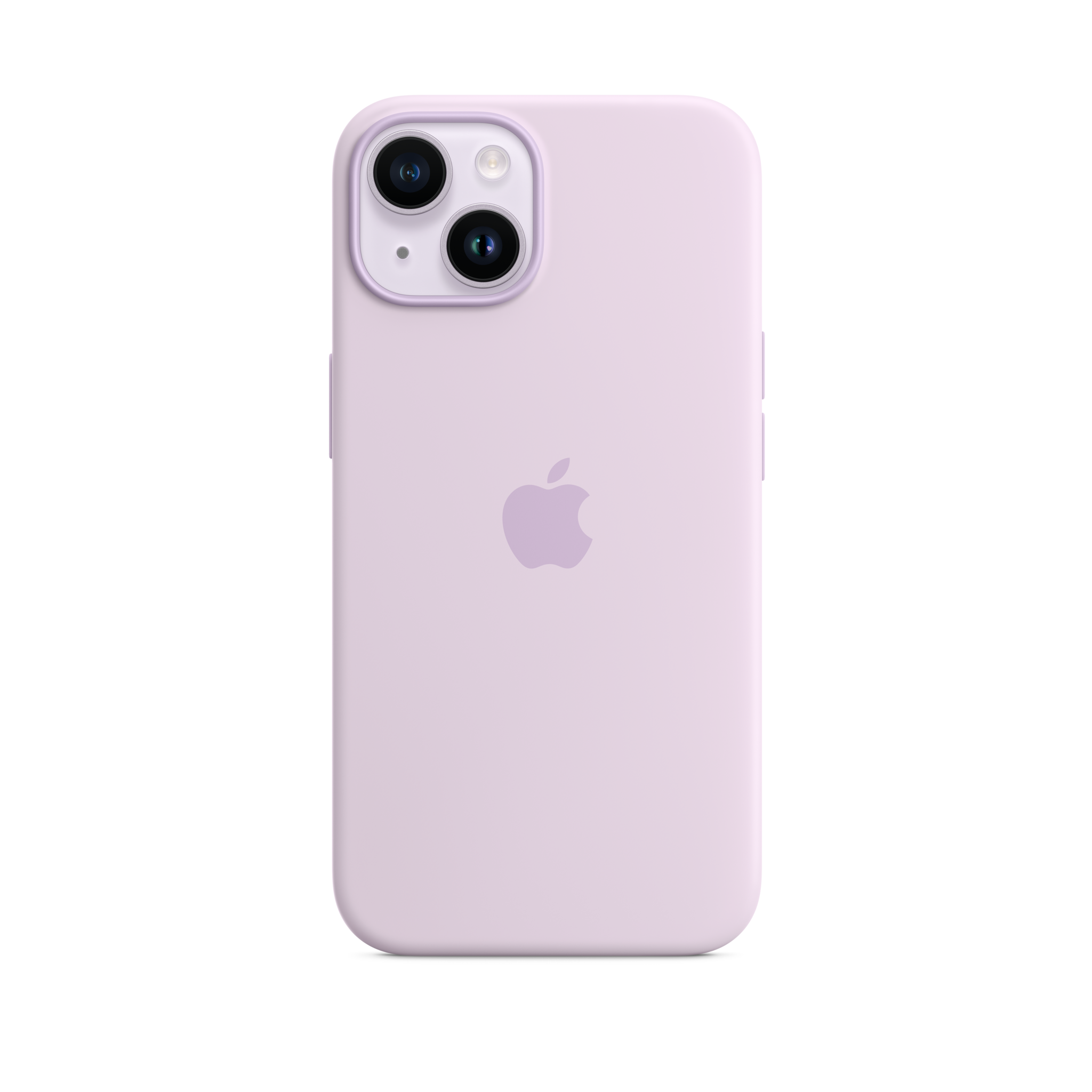 iPhone 14 Silicone Case with MagSafe — Lilac