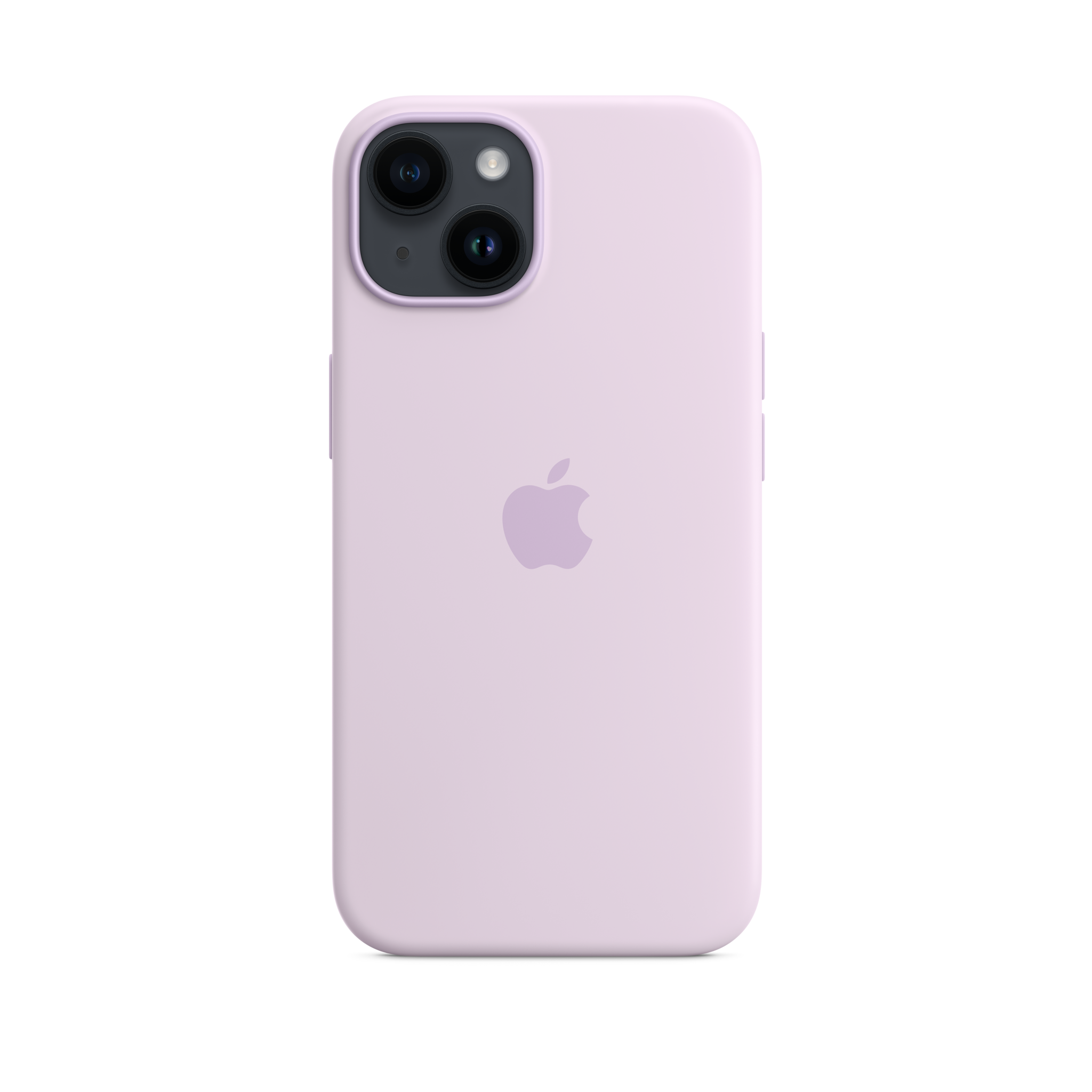 iPhone 14 Silicone Case with MagSafe — Lilac