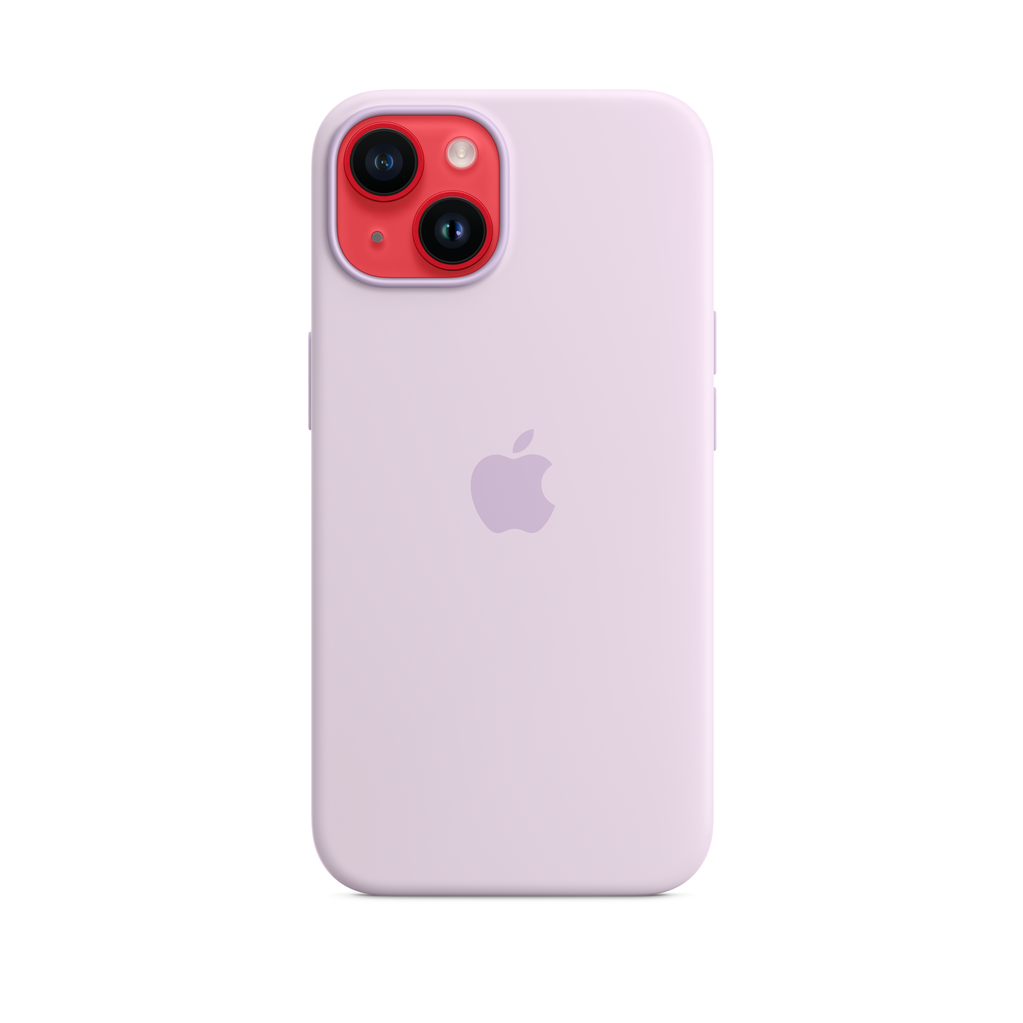iPhone 14 Silicone Case with MagSafe — Lilac