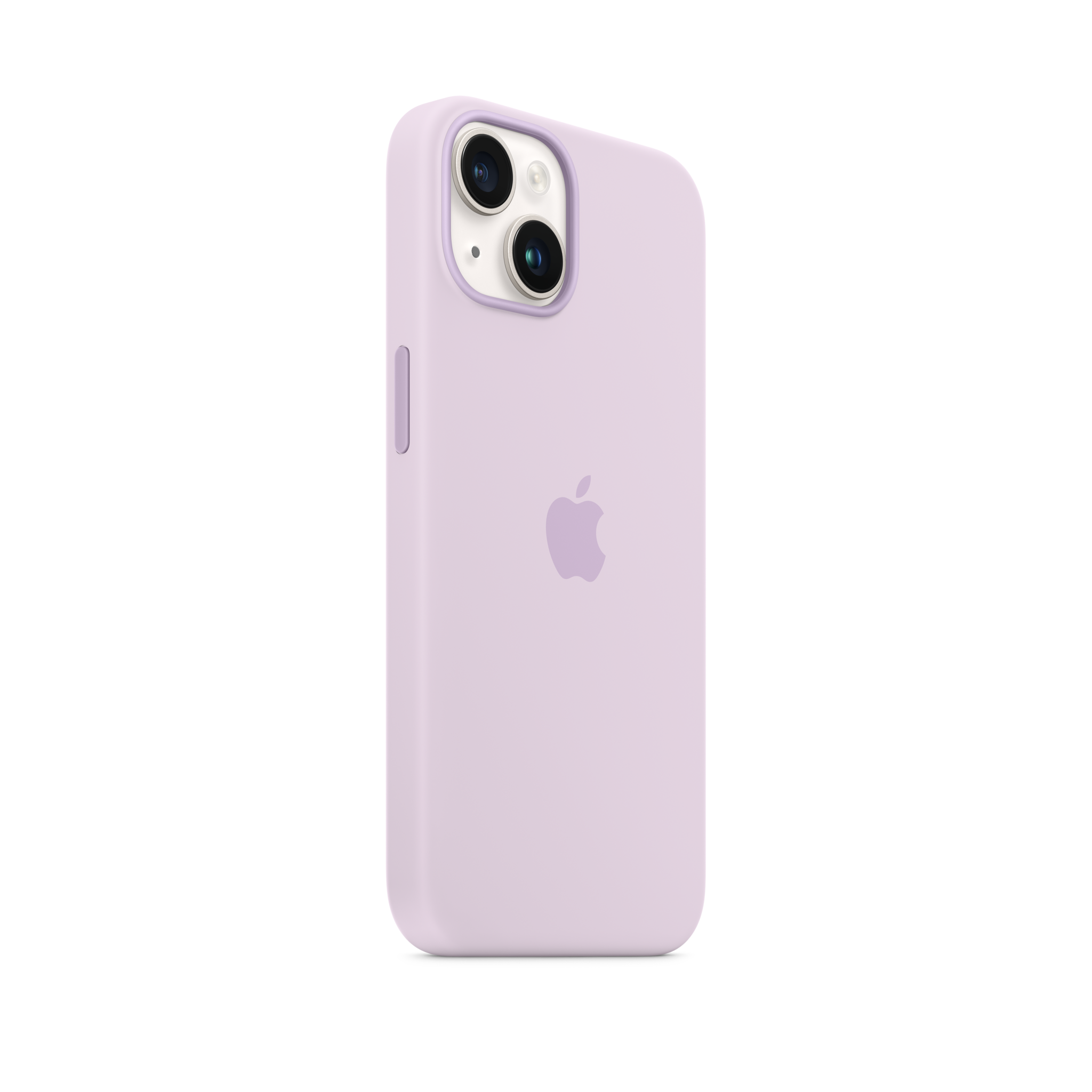 iPhone 14 Silicone Case with MagSafe — Lilac