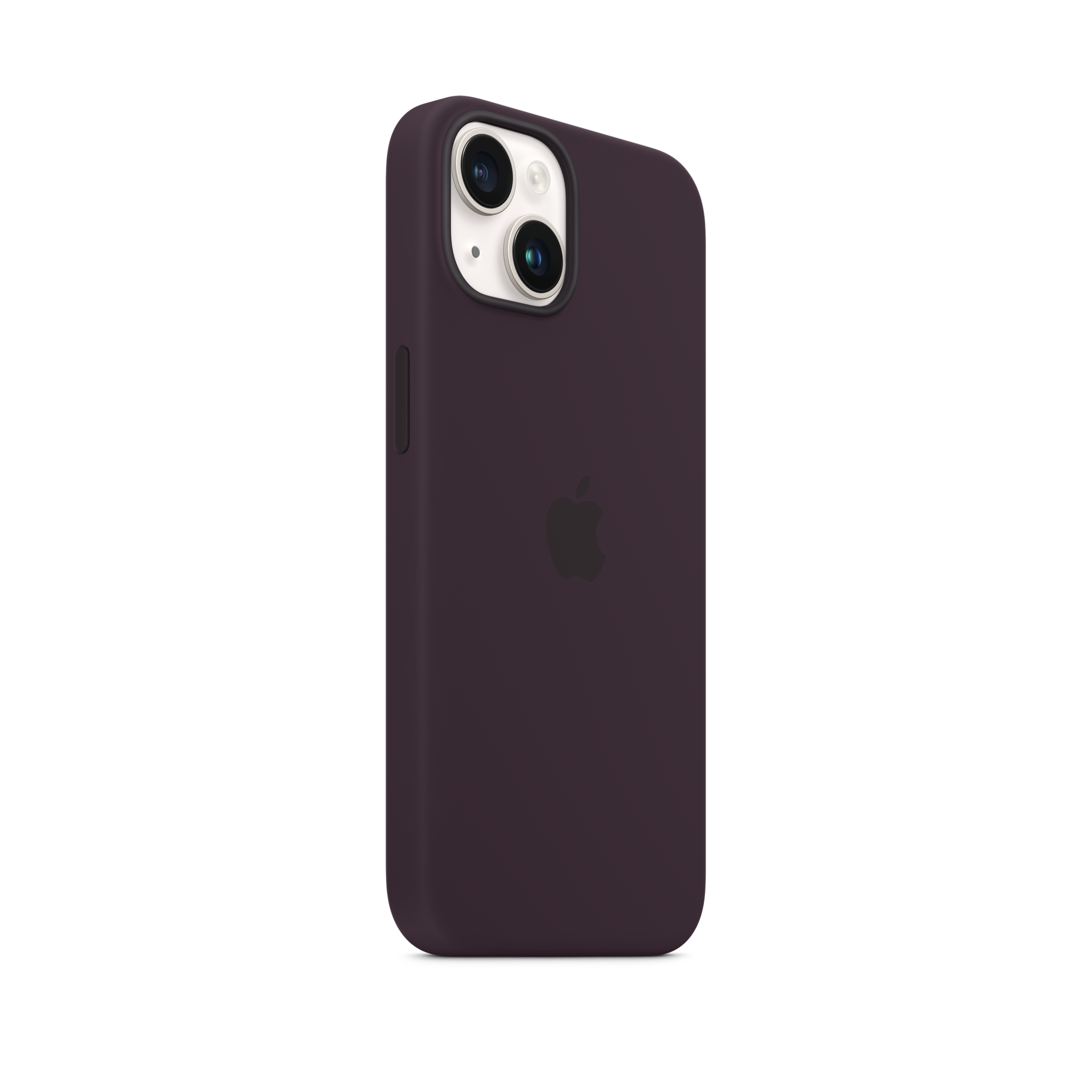 iPhone 14 Silicone Case with MagSafe — Elderberry