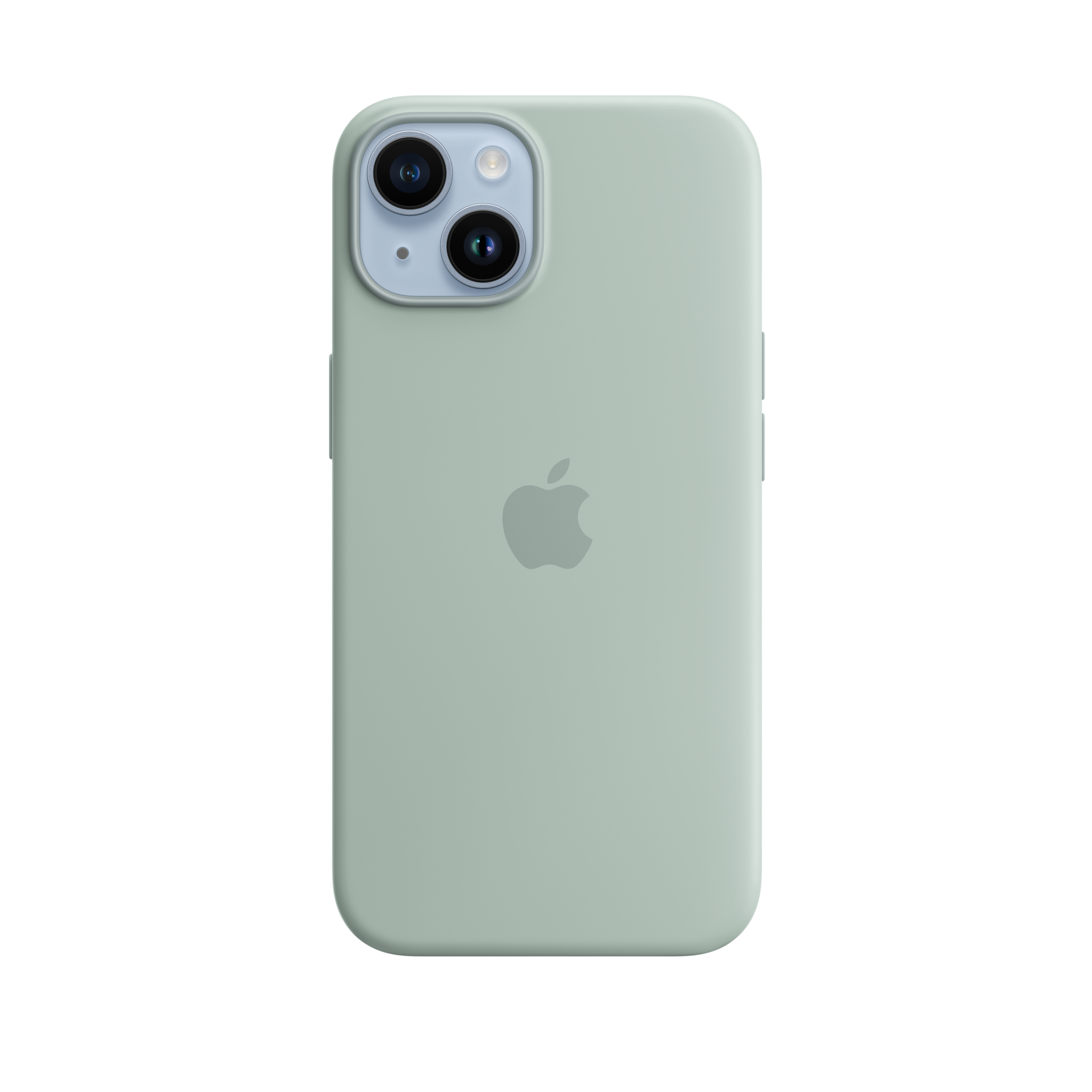 iPhone 14 Silicone Case with MagSafe — Succulent