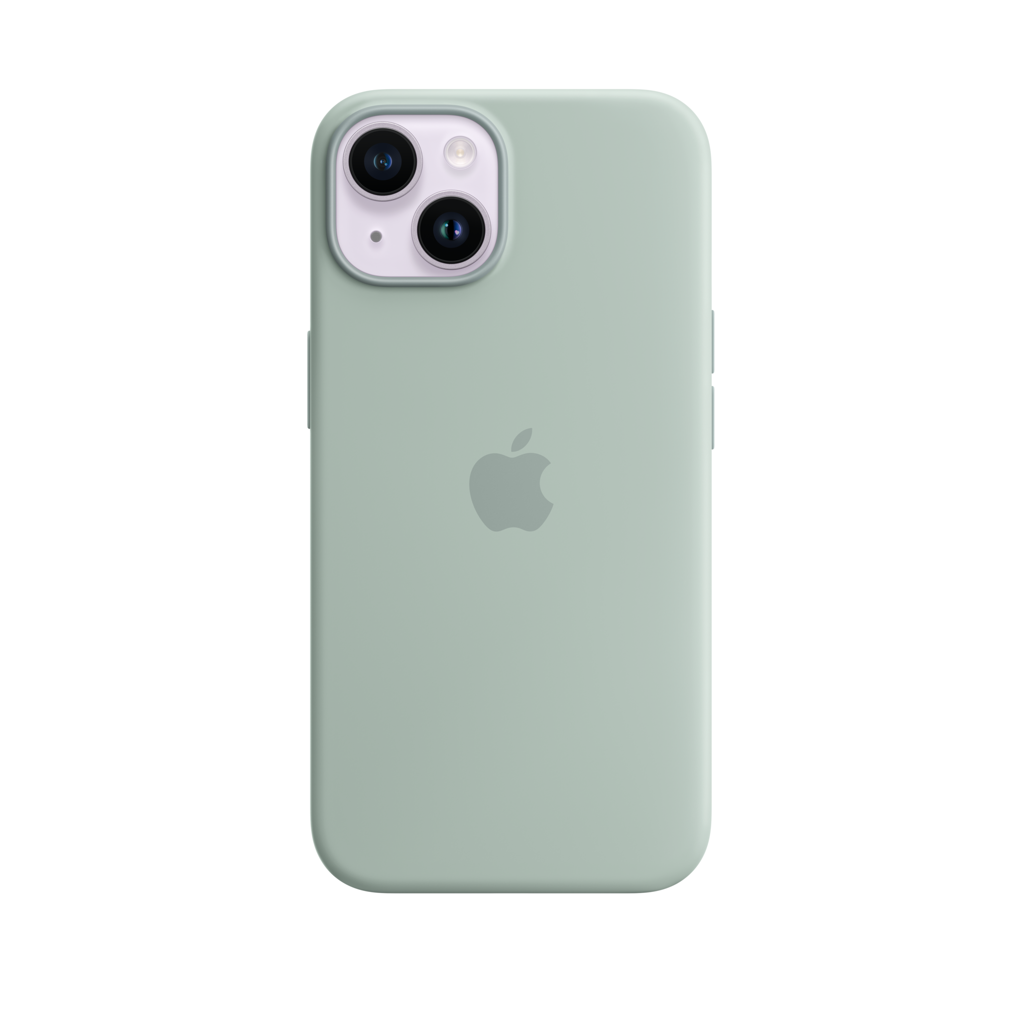 iPhone 14 Silicone Case with MagSafe — Succulent