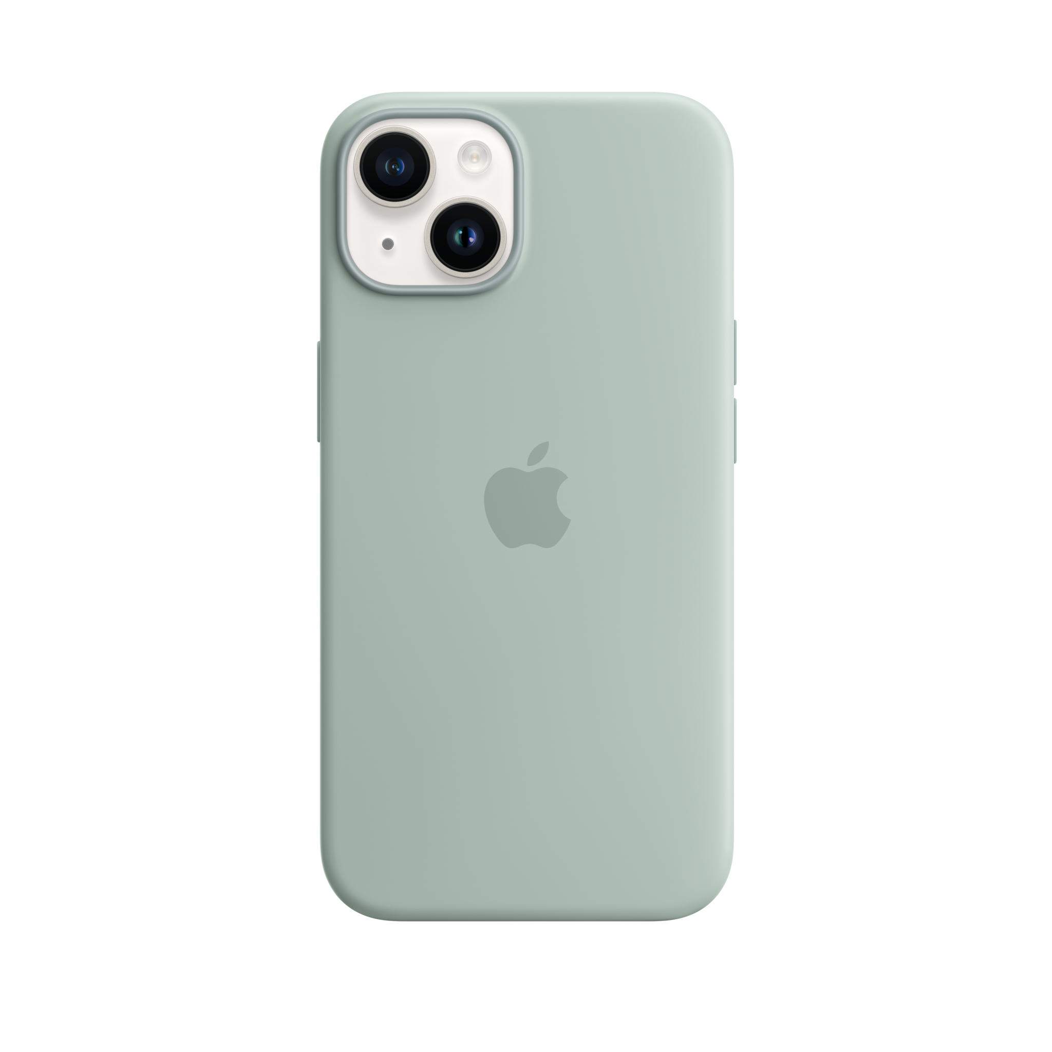 iPhone 14 Silicone Case with MagSafe — Succulent