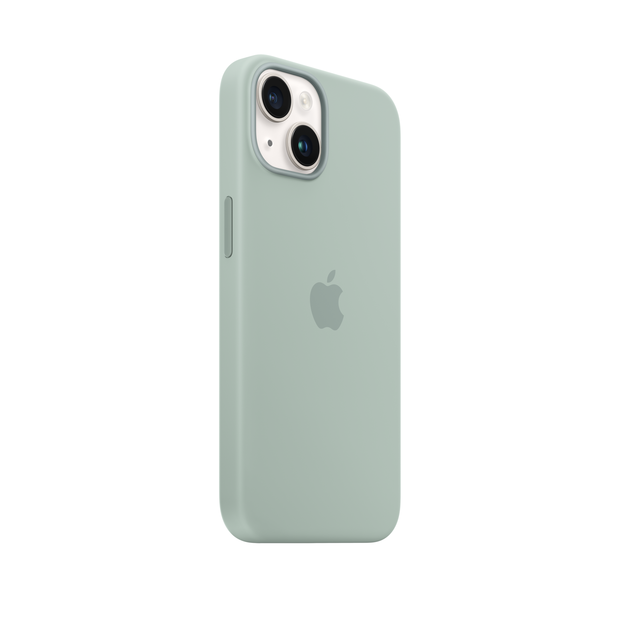 iPhone 14 Silicone Case with MagSafe — Succulent