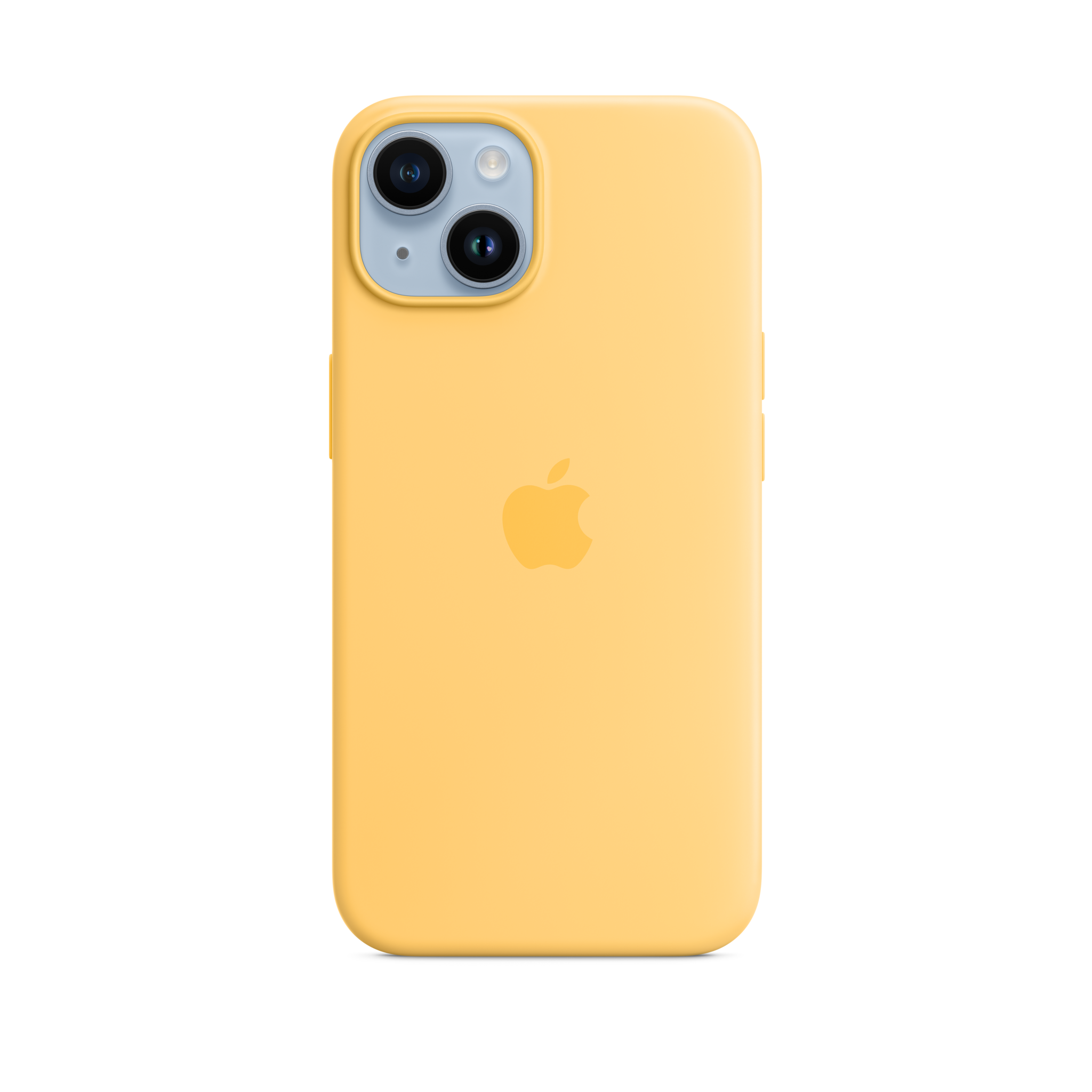 iPhone 14 Silicone Case with MagSafe — Sunglow